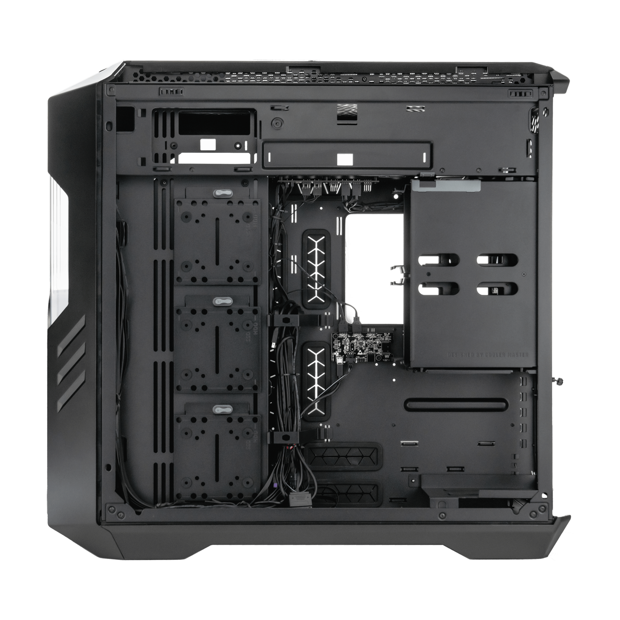 Cooler Master HAF 700 Evo Titanium Grey Glasfenster grau