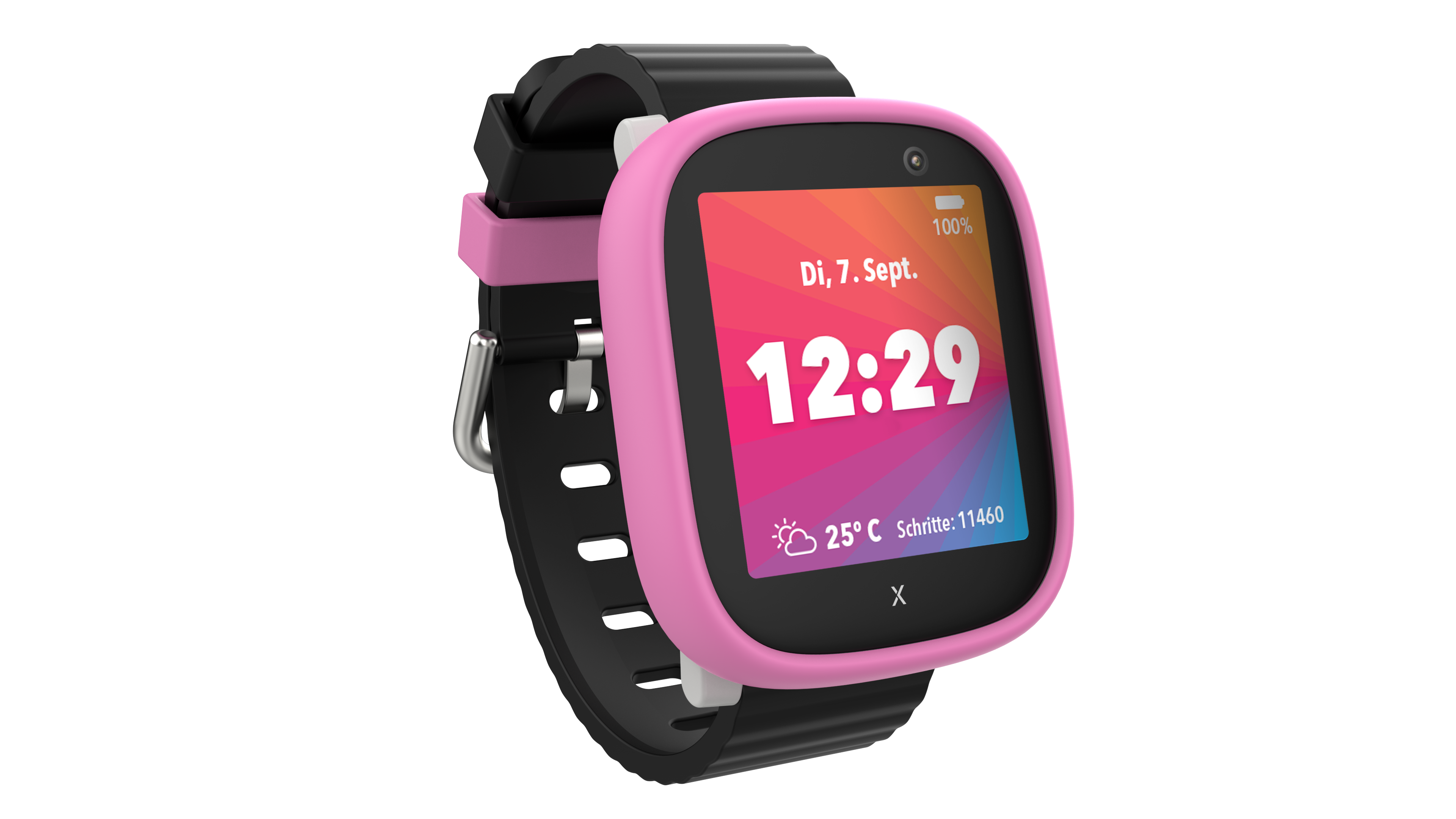 XPLORA X6 Play connect Kinder-GPS-Smartwatch, Telefonfunktion schwarz