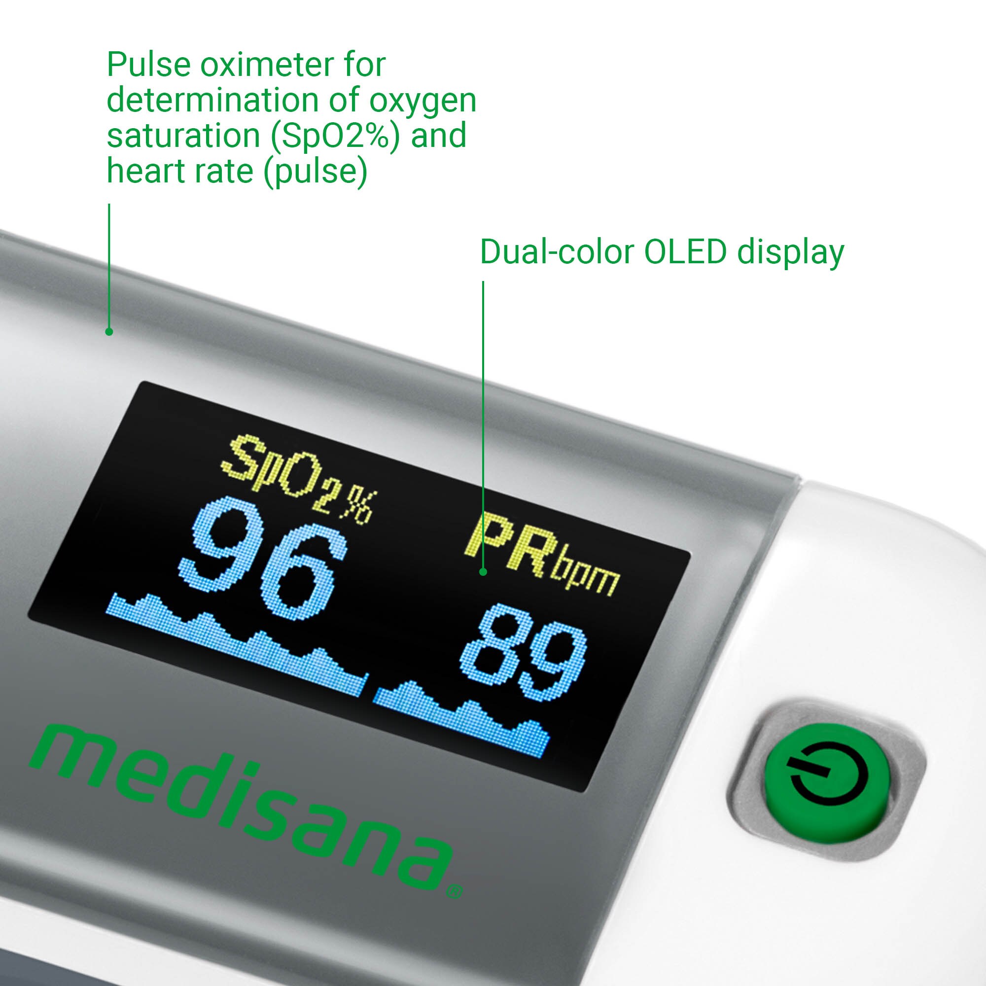 *Medisana PM 100 Pulsoximeter