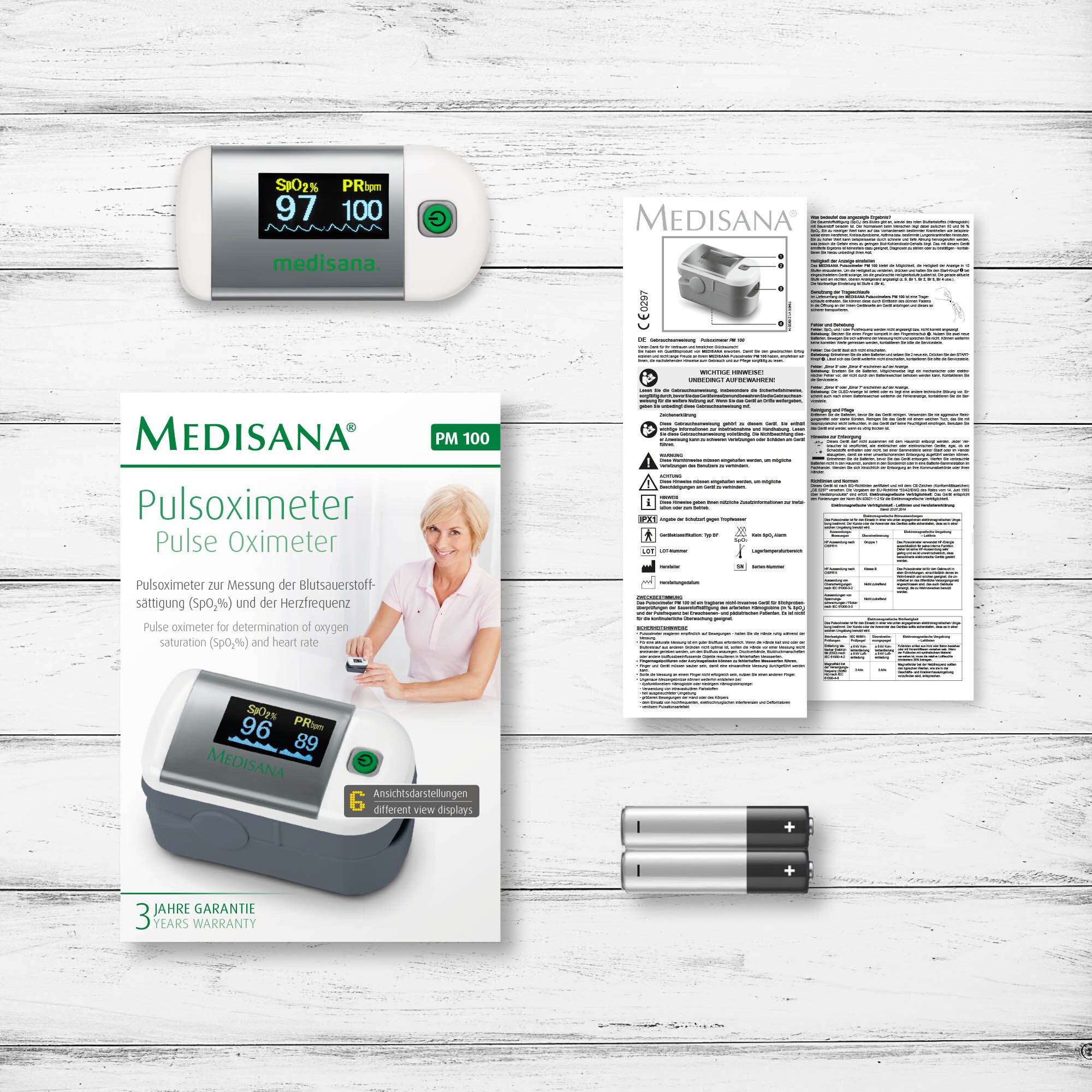 *Medisana PM 100 Pulsoximeter