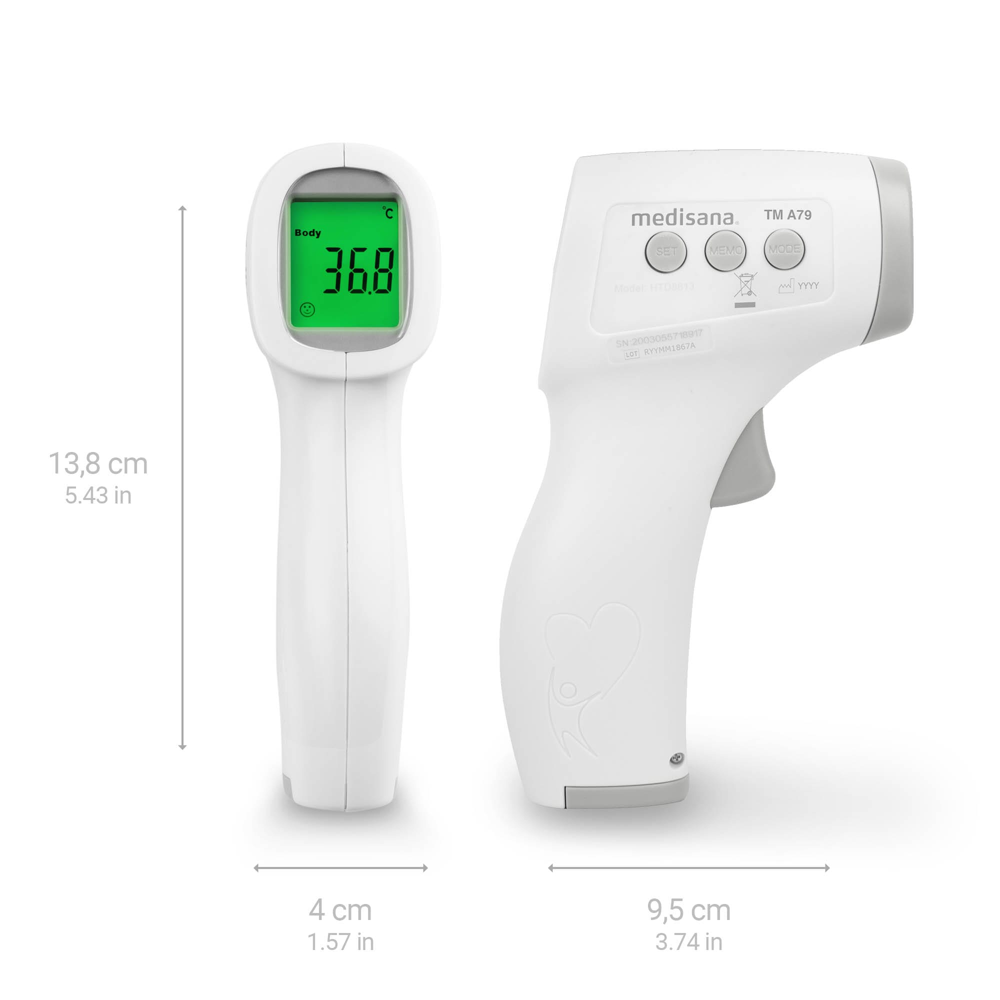 Medisana TM A79 Infrarot-Körper-Thermometer