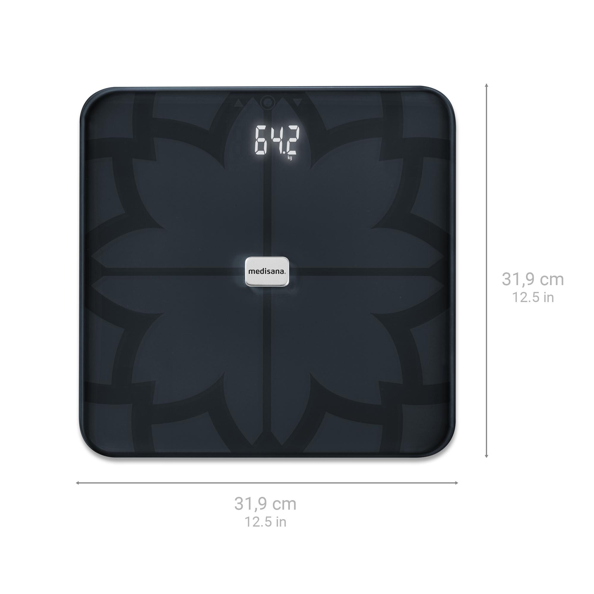 Medisana BS 450 connect Körperanalysewaage schwarz