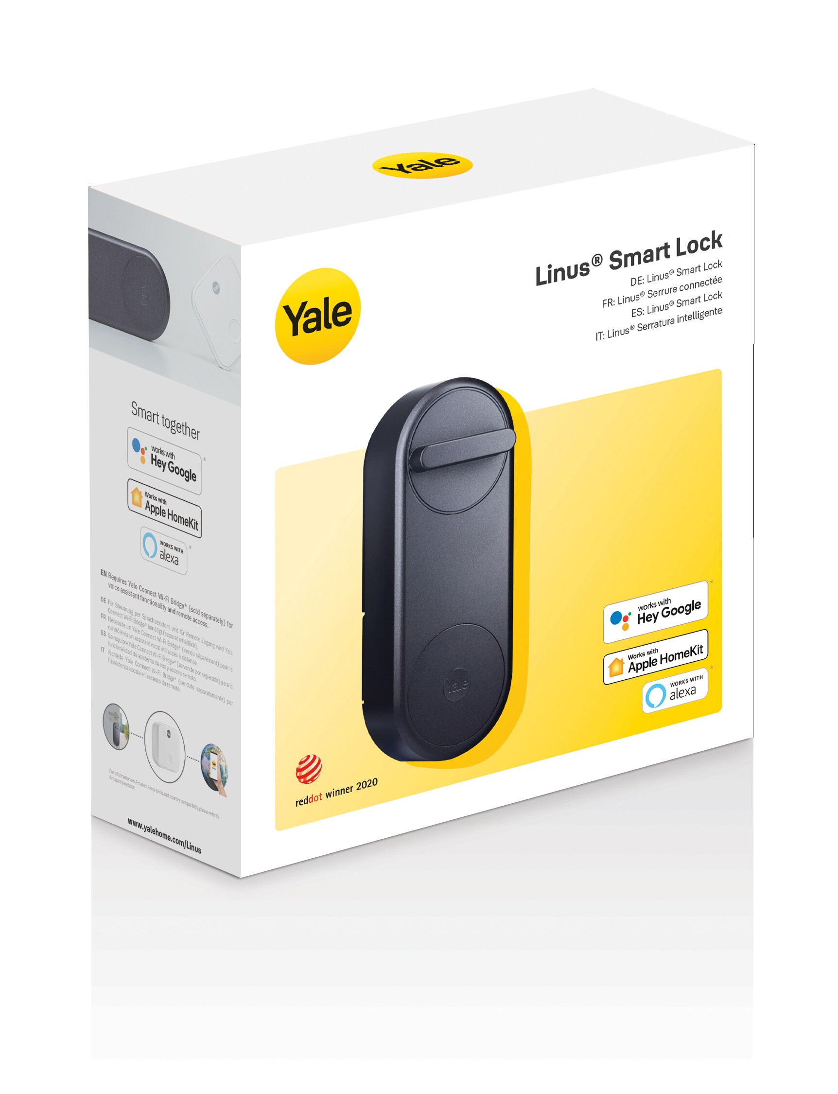 Yale Linus Smart Lock schwarz