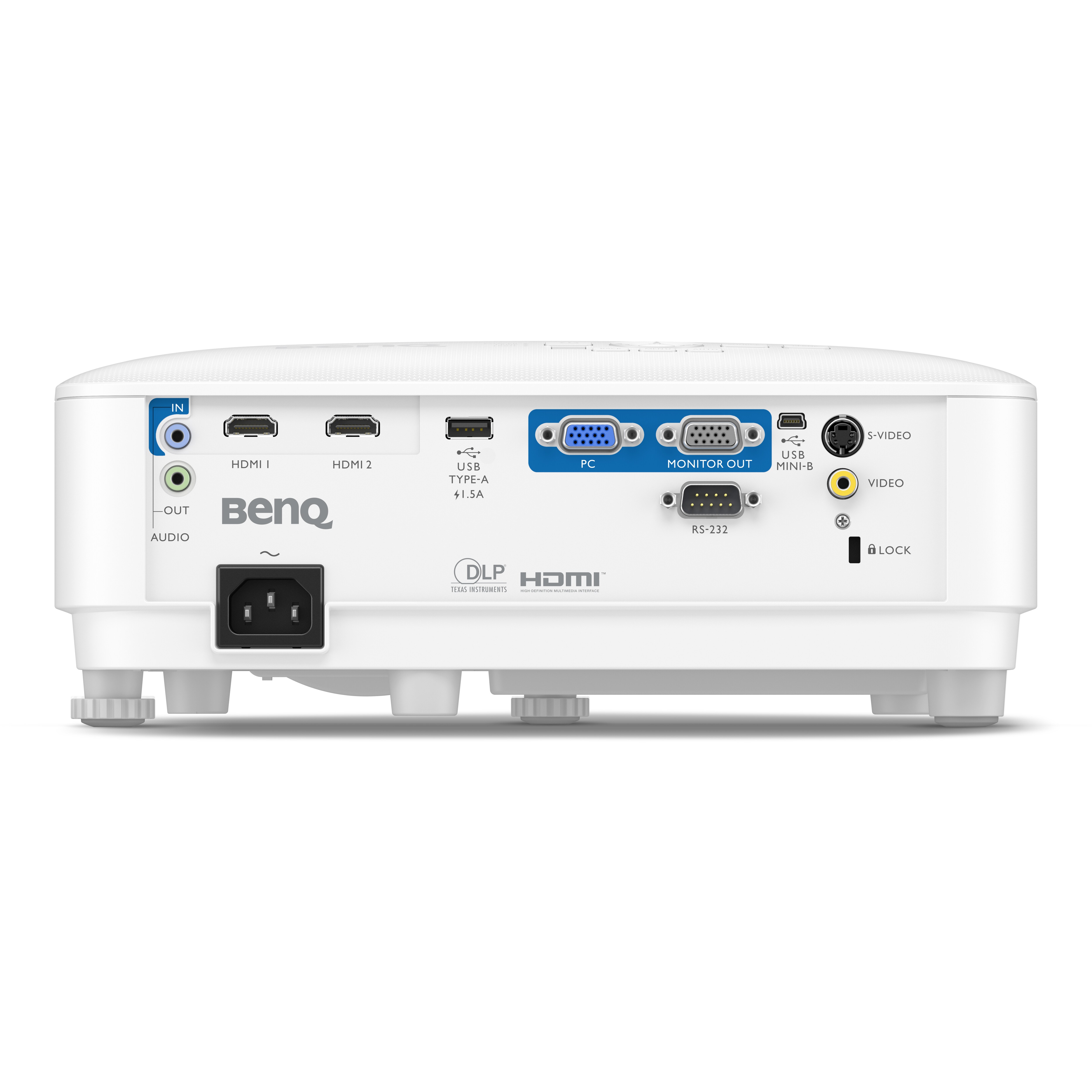 BenQ MW560 Business-Projektor mit Ganzglasobjektiven 16:10 4000 ANSI Lumen, WXGA