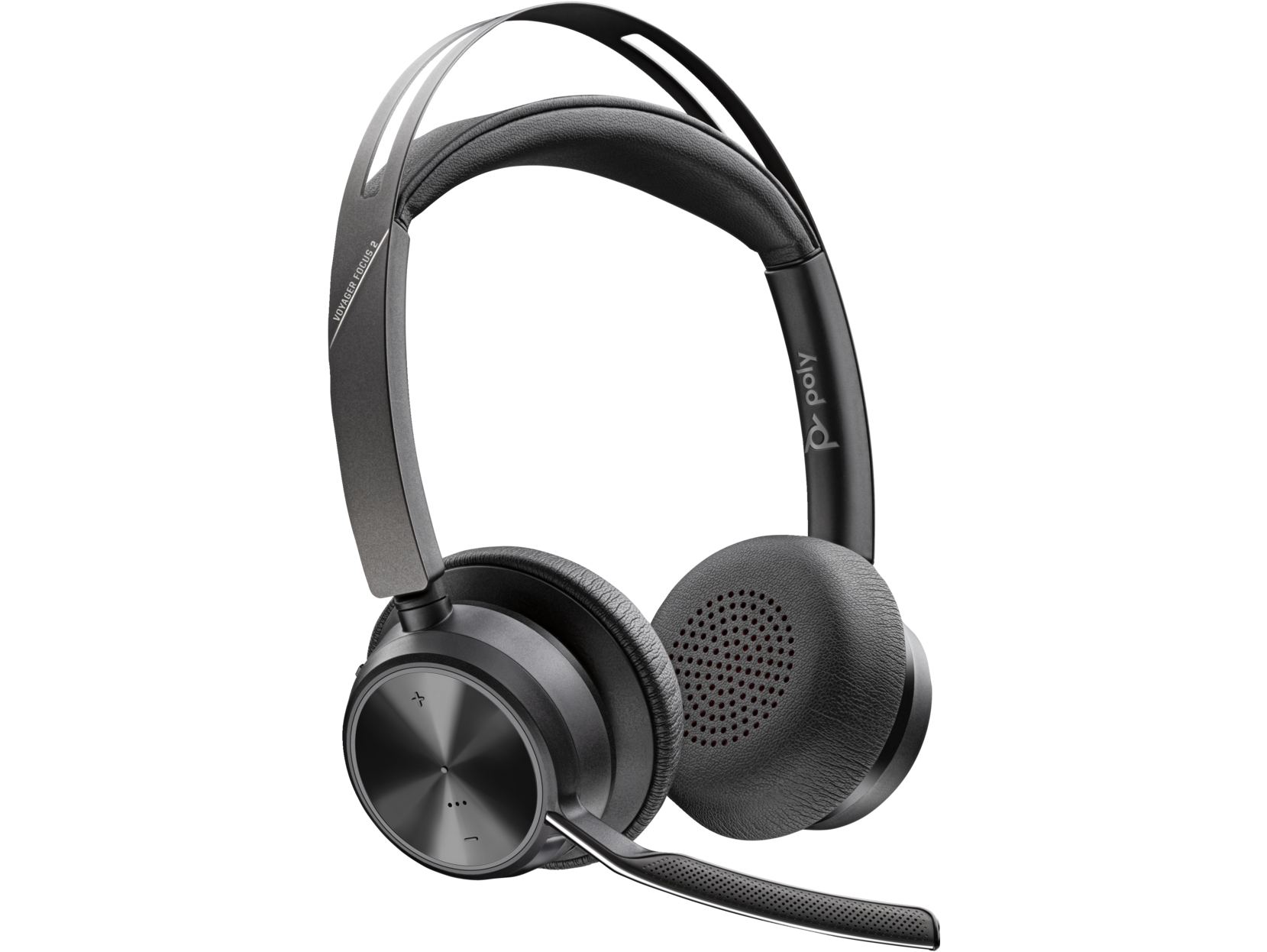 Poly Voyager Focus 2-M USB-C Headset, MS-Teams, ANC, Tischladestation