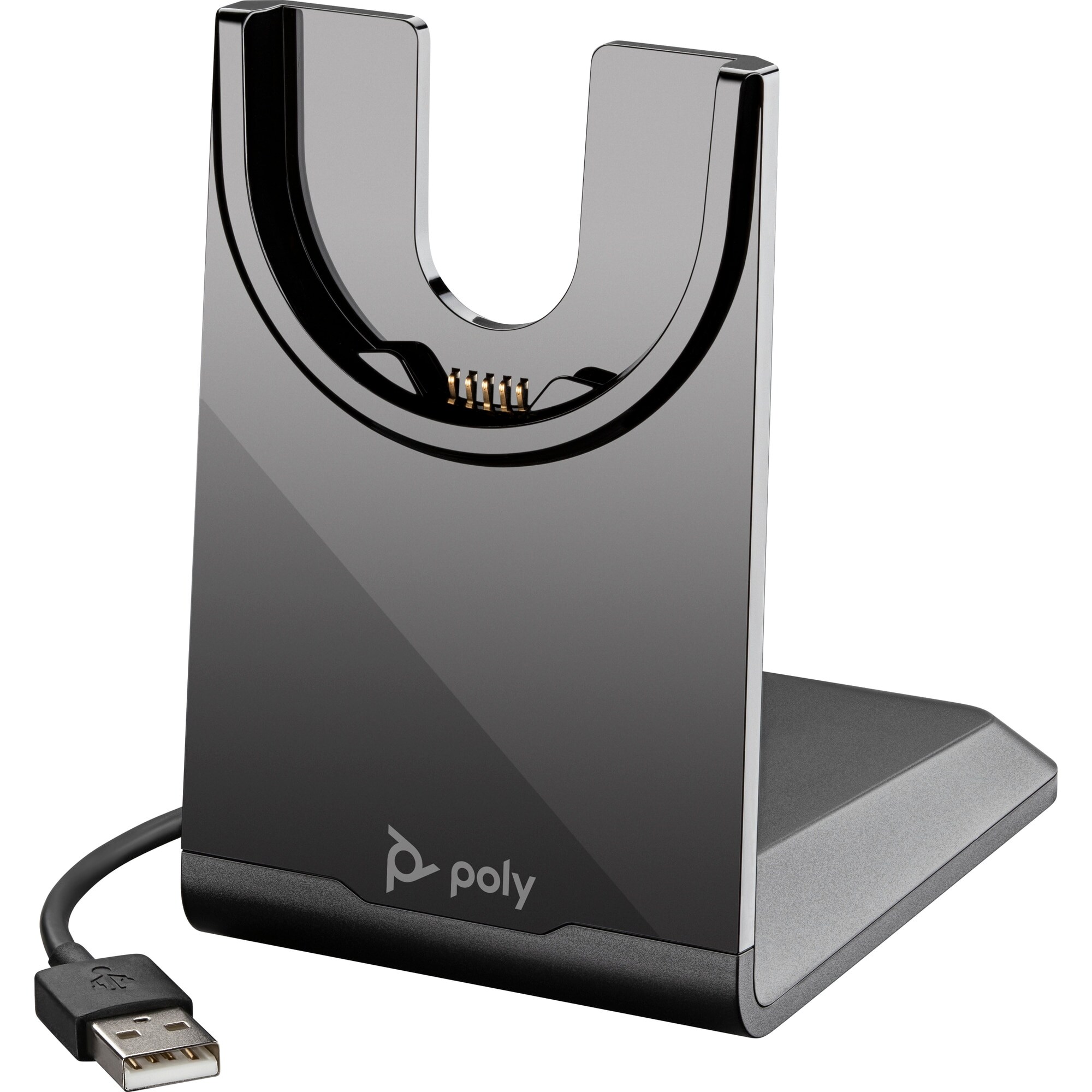 Poly Voyager Focus 2 UC Headset + USB-A-an-USB-C-Kabel + Ladestation (Retail)