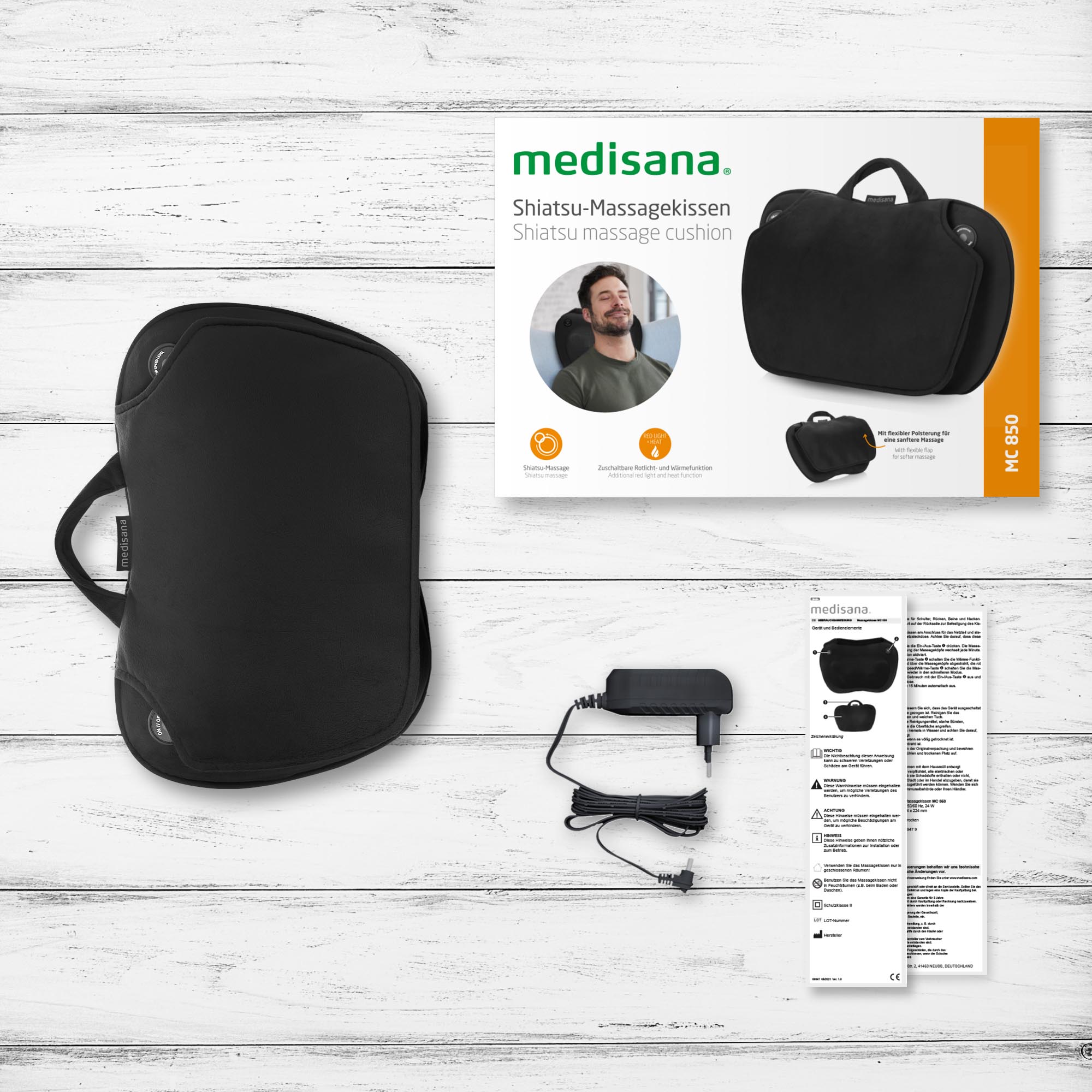 Medisana MC 850 Shiatsu-Massagekissen