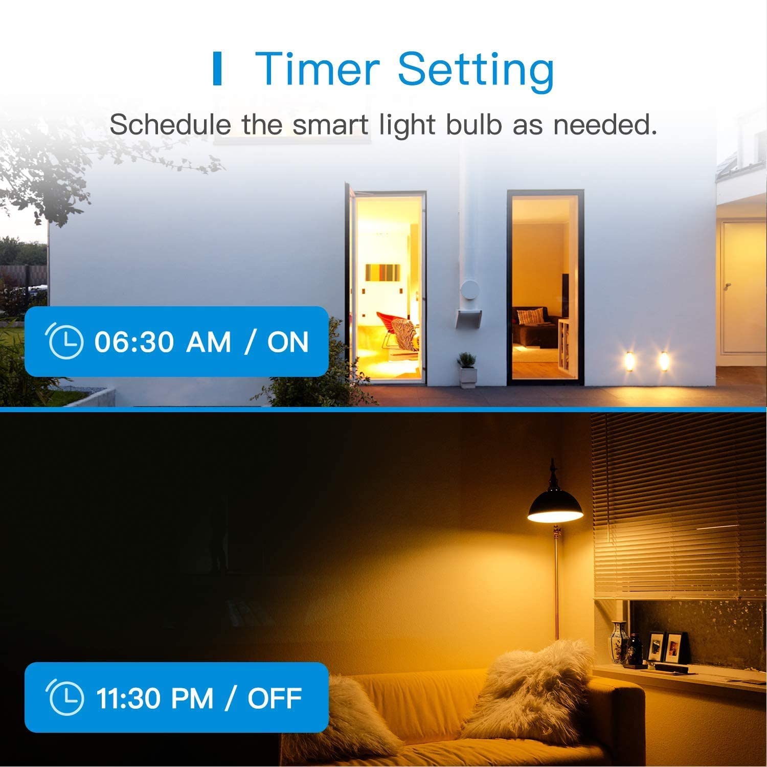 Meross Smart Wi-Fi LED Bulb with RGBW