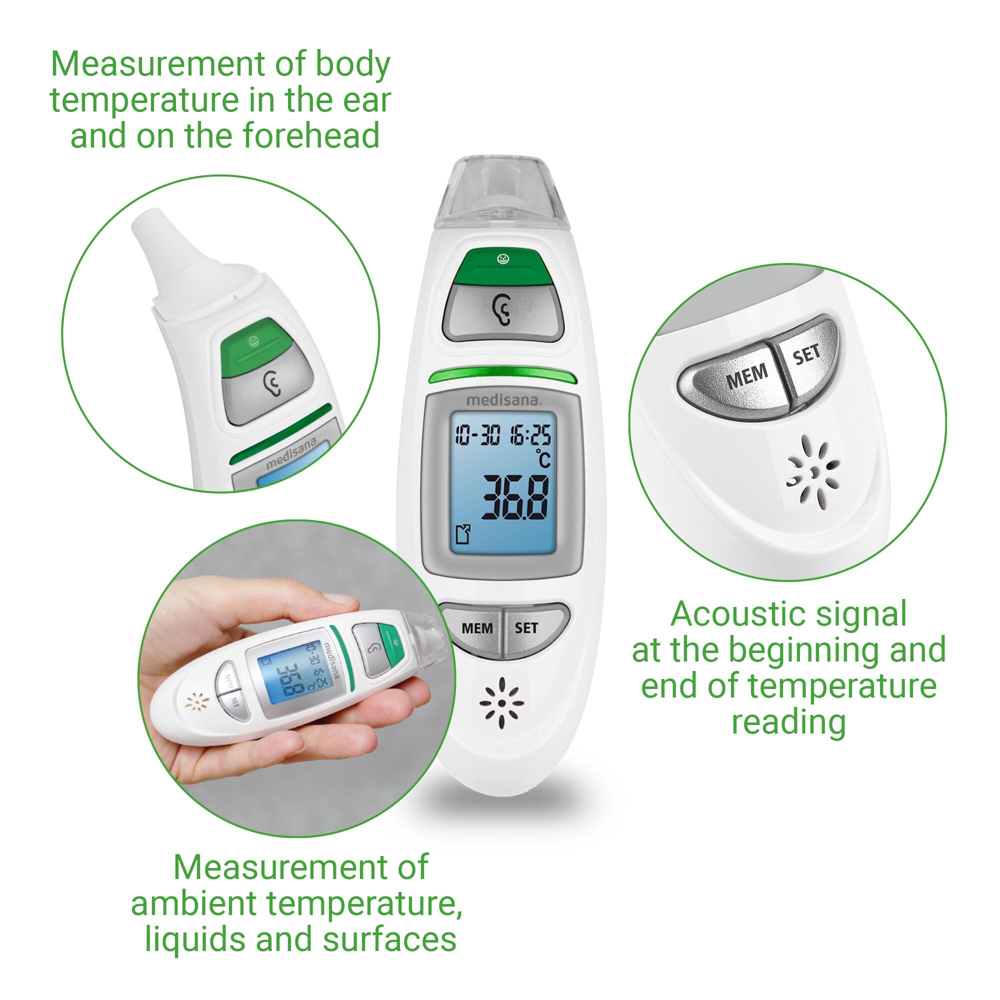 Medisana TM 750 Infrarot Fieberthermometer