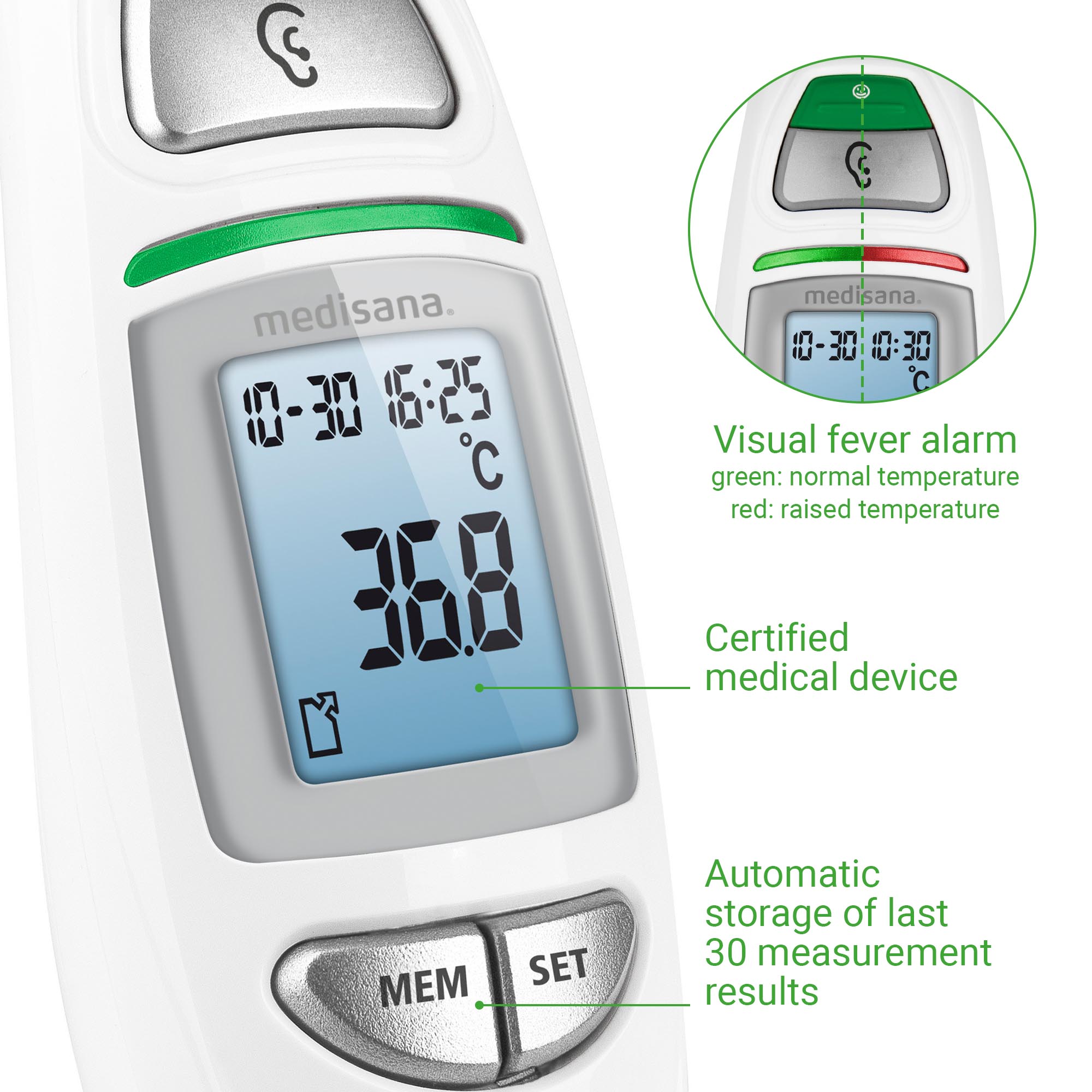 Medisana TM 750 Infrarot Fieberthermometer