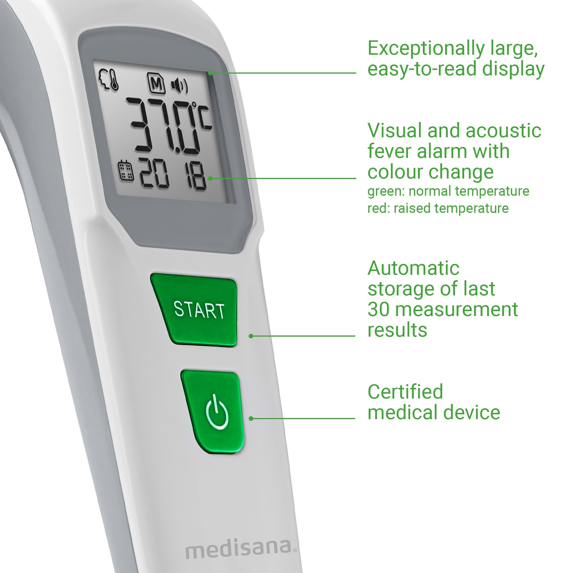 Medisana TM 762 Infrarot-Multifunktionsthermometer