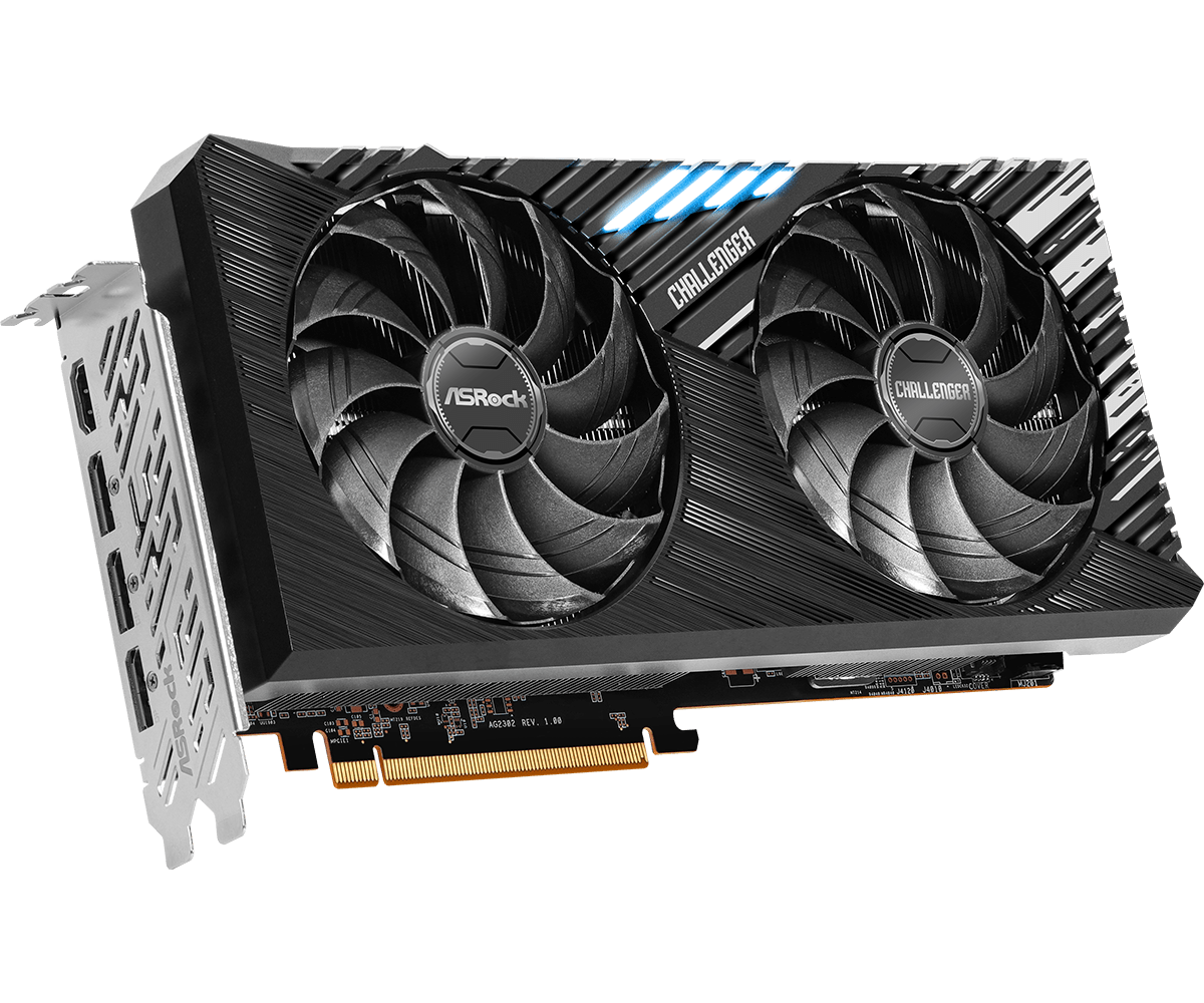 ASROCK AMD Radeon RX 7900 GRE Challenger 16GB OC Grafikkarte 16GB GDDR6 HDMI/DP