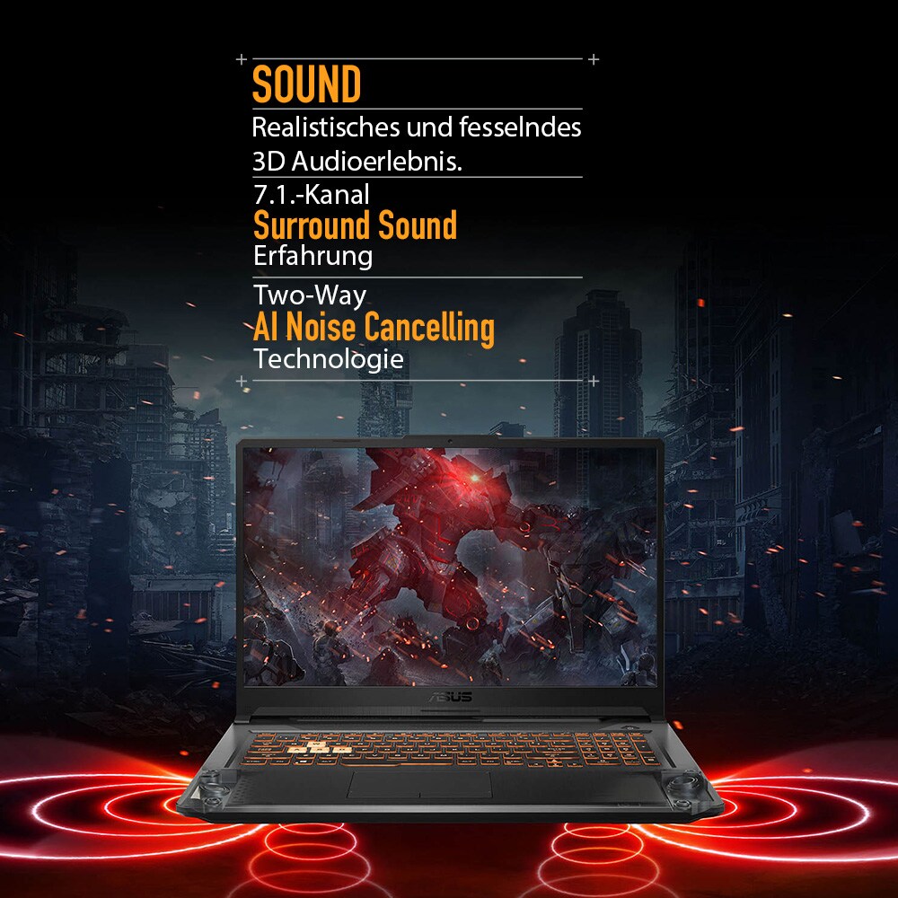 ASUS TUF Gaming A15 FA506NC-HN001W 15,6" FHD R5-7535HS RTX3050 16GB/512GB W11