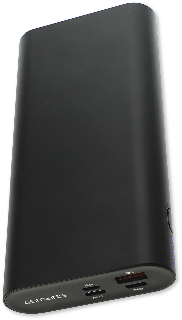 4smarts Powerbank Enterprise 2 20000mAh 130W &amp; QC3.0 - schwarz