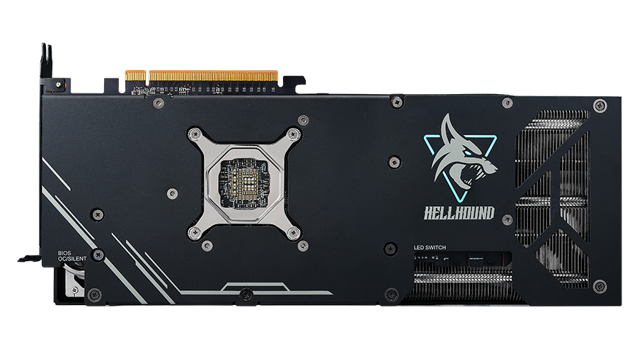 POWERCOLOR AMD Radeon RX 7900 GRE Hellhound OC 16GB GDDR6 Grafikkarte HDMI/xDP