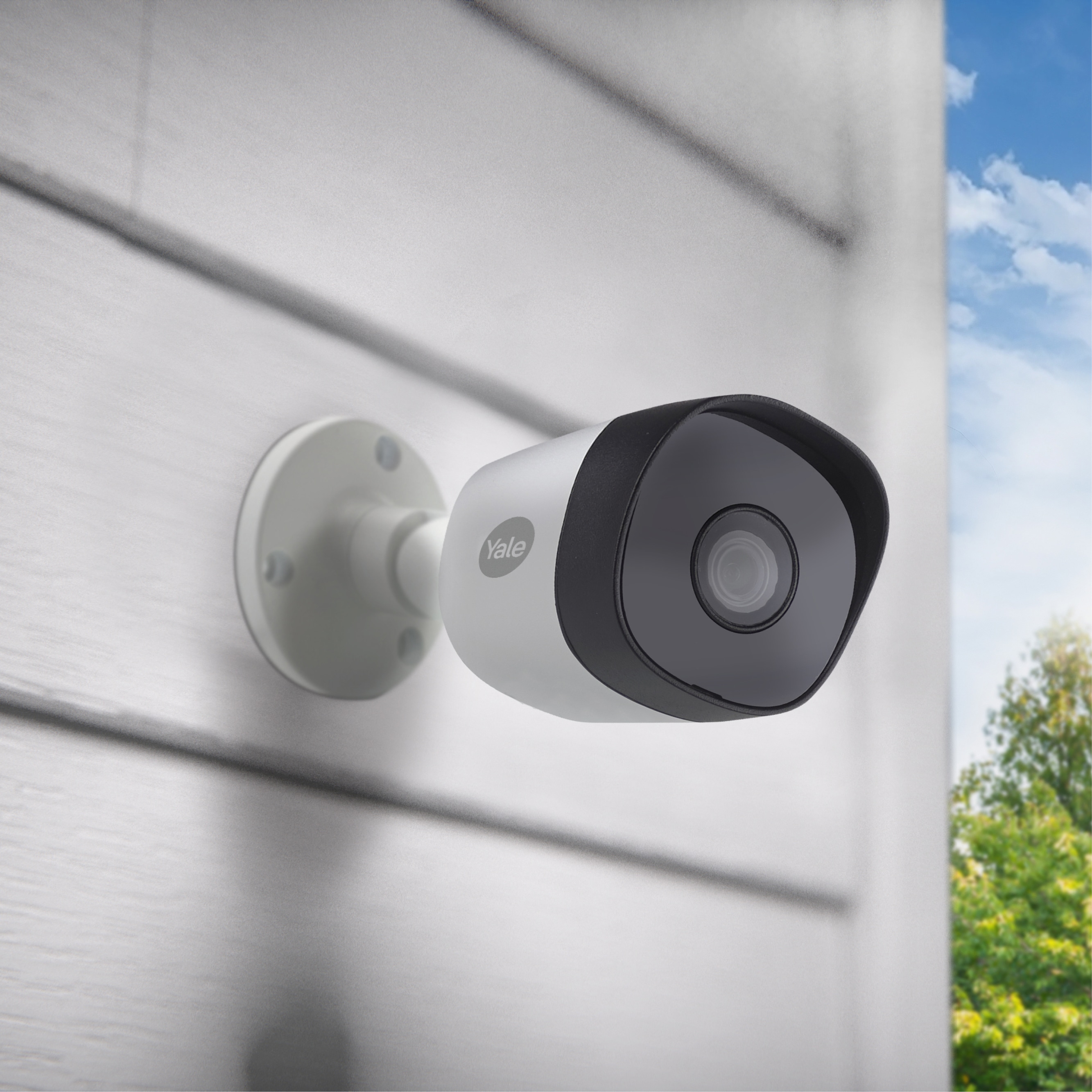 Yale Smart Home CCTV Bullet Outdoor Kamera Weiß - Erweiterung für CCTV-Kits