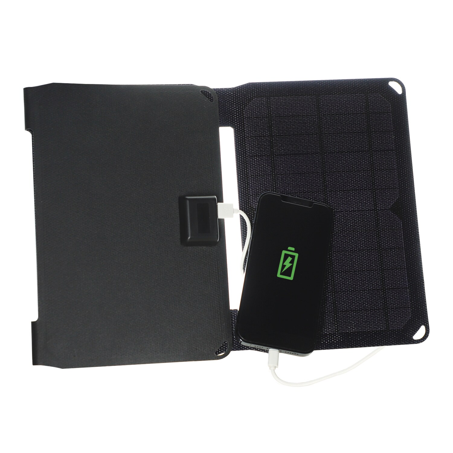 4smarts Foldable Solar Panel 20W 2xUSB-A - schwarz