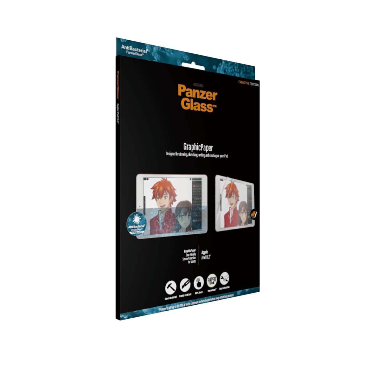 PanzerGlass™ GraphicPaper® Displayschutzglas für iPad 10.2" (2019|2020|2021)