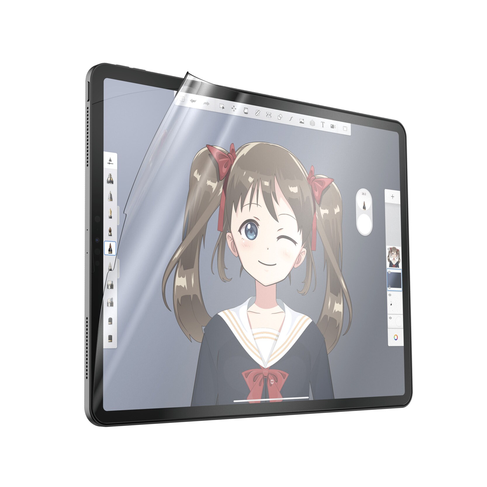 PanzerGlass™ GraphicPaper® Displayschutzglas für iPad Air (2020|2022), Pro 11"