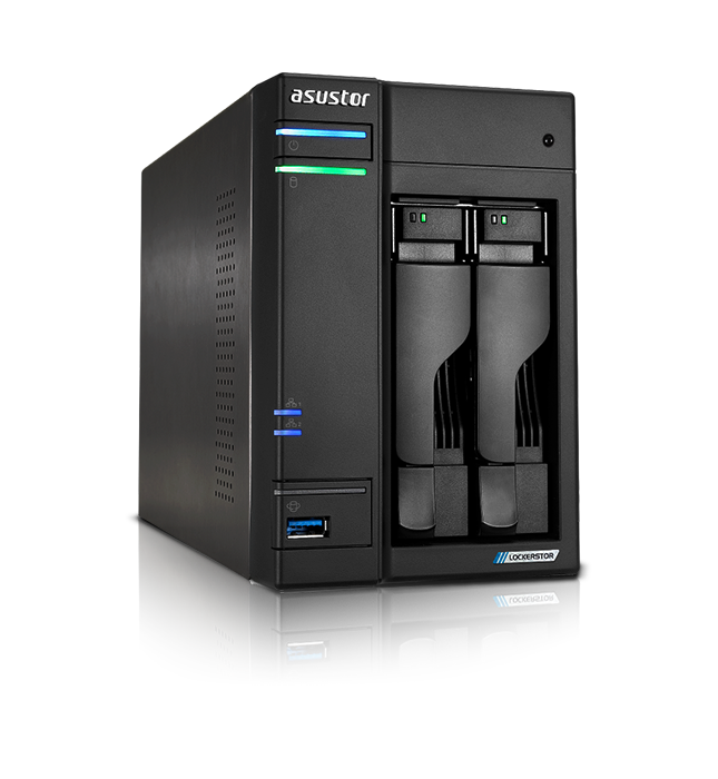 ASUSTOR AS6702T Gen2 Lockerstor 2 NAS System 2-bay