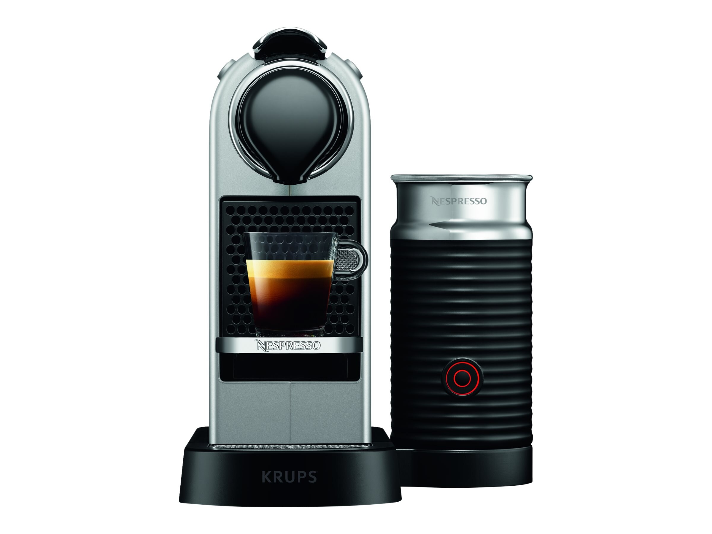 Nespresso XN761B CitiZ &amp; Milk silber