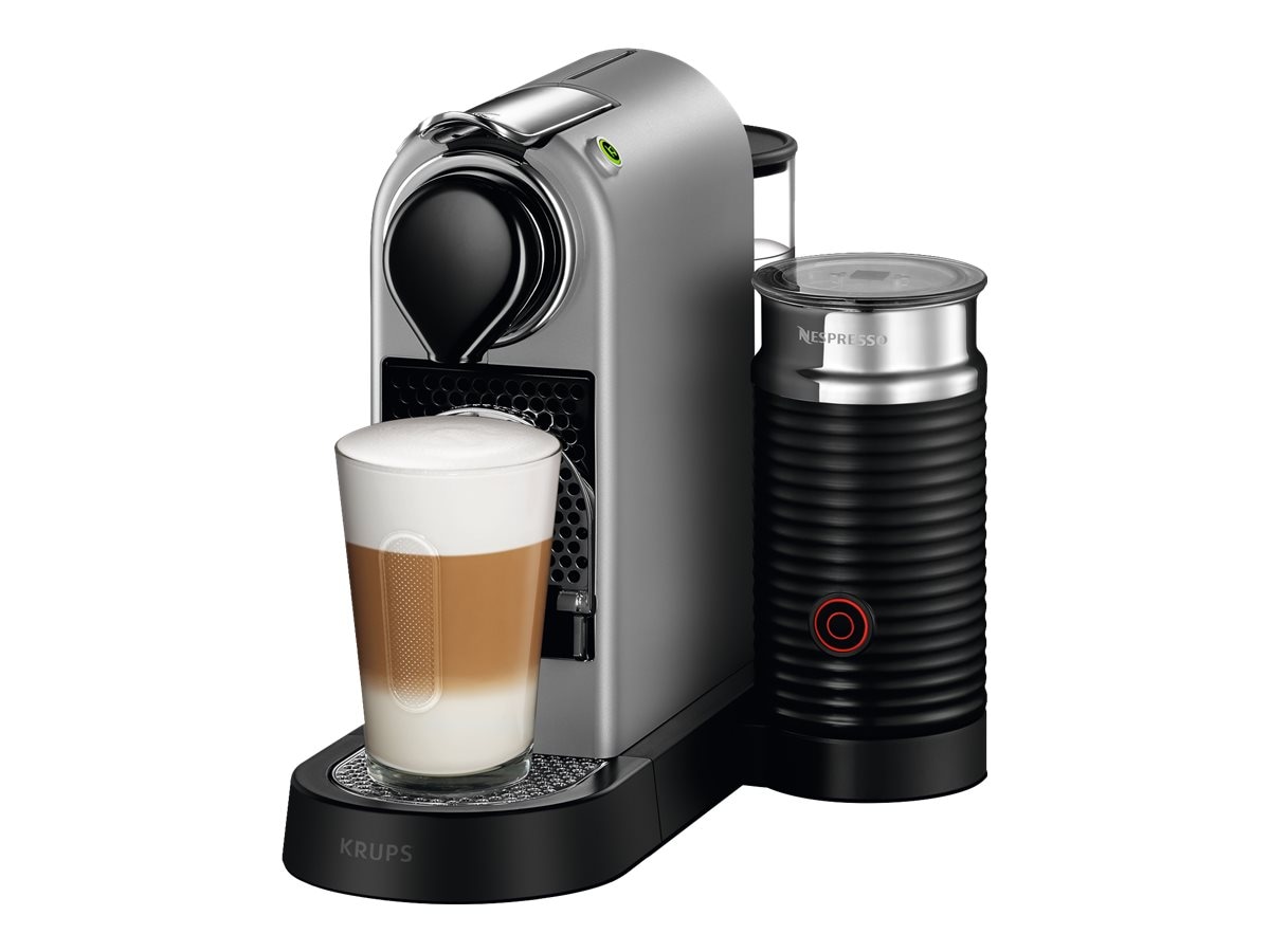 Nespresso XN761B CitiZ &amp; Milk silber