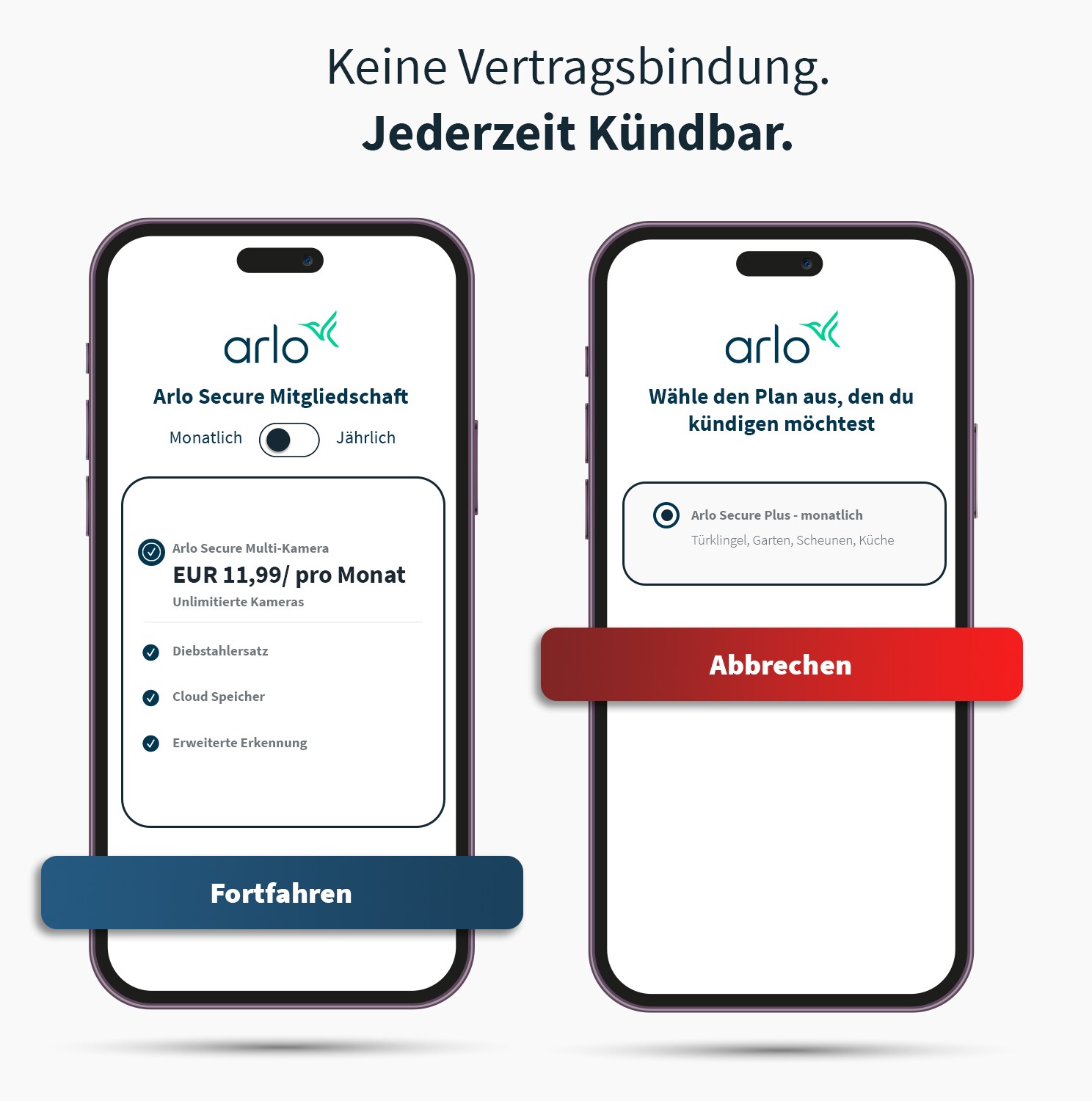 Arlo Essential 2K Outdoor Kamera außen - 2er Set weiß