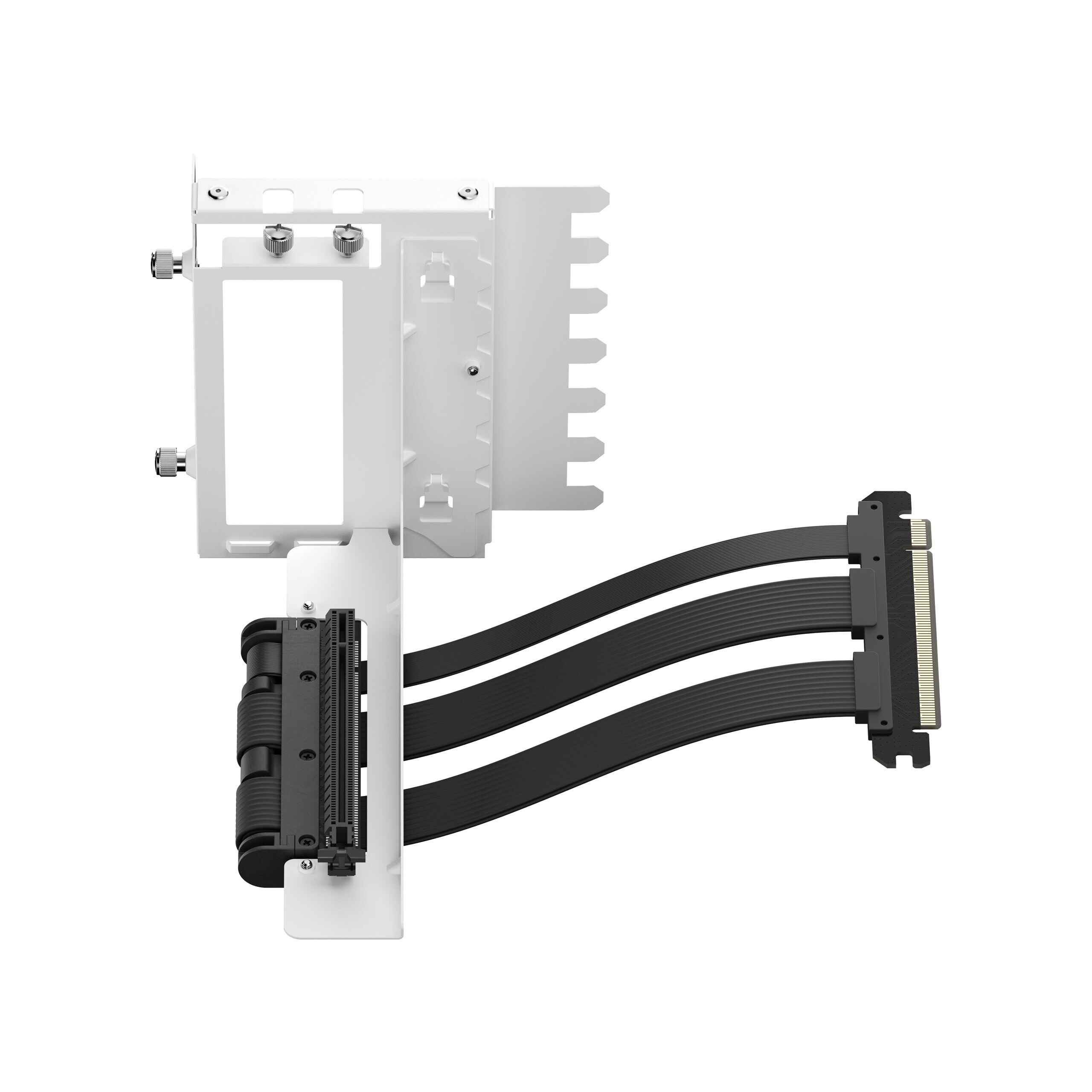 Fractal Design Flex 2 PCIe 4.0 White Riser Kabel für Fractal Design Gehäuse