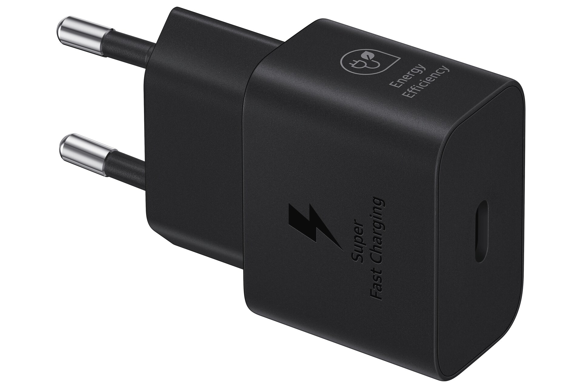 Samsung Schnellladegerät T2510 USB-C 25W ohne Datenkabel Schwarz