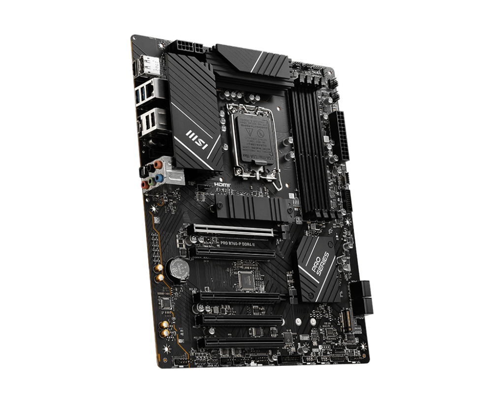 MSI PRO B760-P DDR4 II Mainboard Sockel 1700 ATX