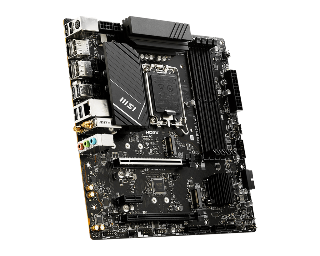 MSI PRO B760M-A WIFI Mainboard Sockel 1700 mATX