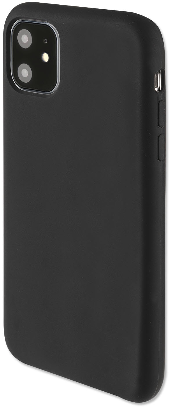 4smarts Silikon Case CUPERTINO für iPhone 11 / XR - schwarz