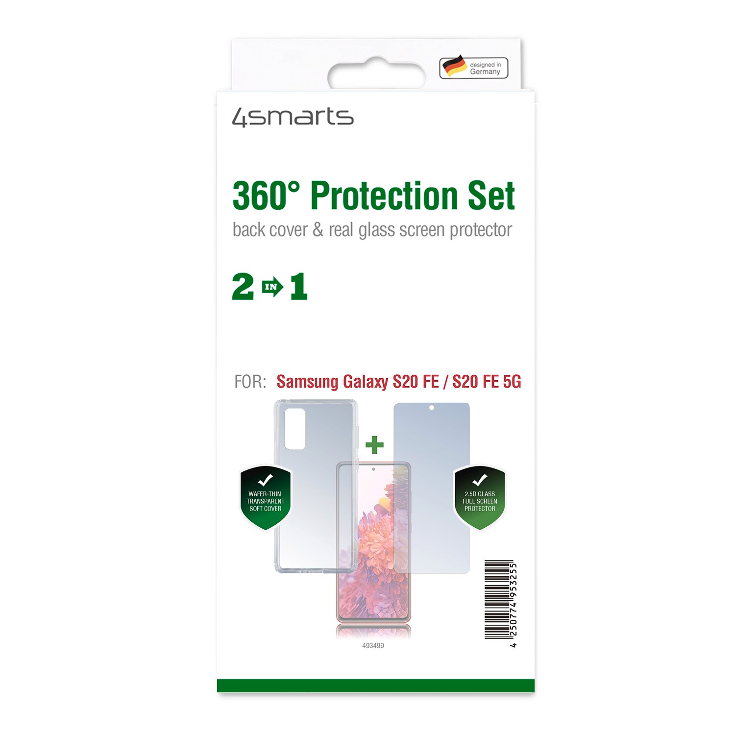 4smarts 360° Protection Set Galaxy S20 FE/S20FE 5G transparent