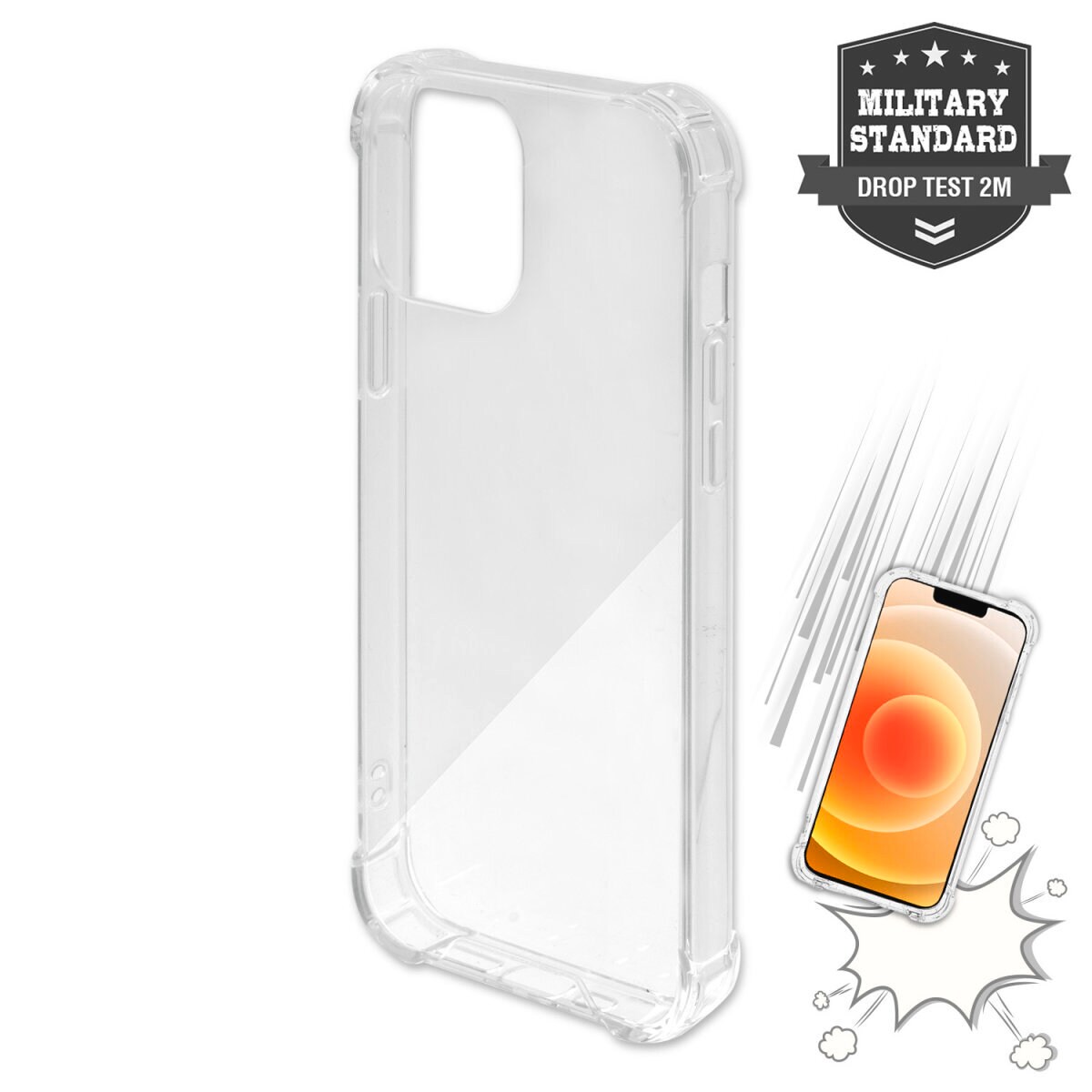 4Smarts Hybrid Case Ibiza für iPhone 13 - transparent