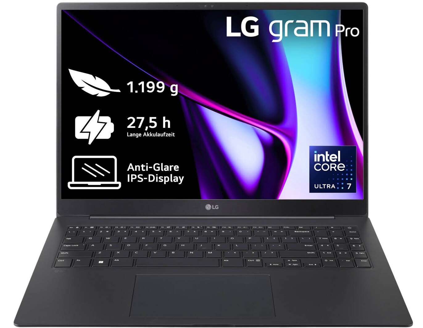 LG gram Pro 16 16Z90SP-G.AD7BG Core Ultra 7 155H 32GB/2TB 16" IPS W11