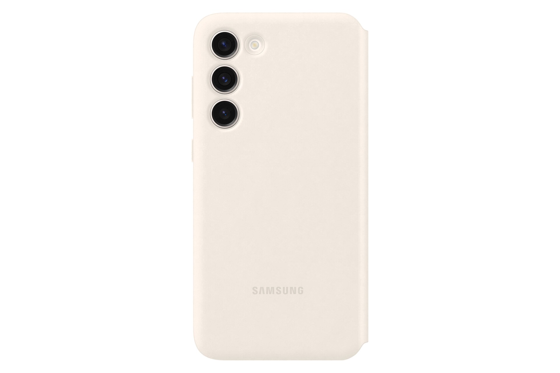 Samsung Smart View Wallet Case für Galaxy S23+, Cream