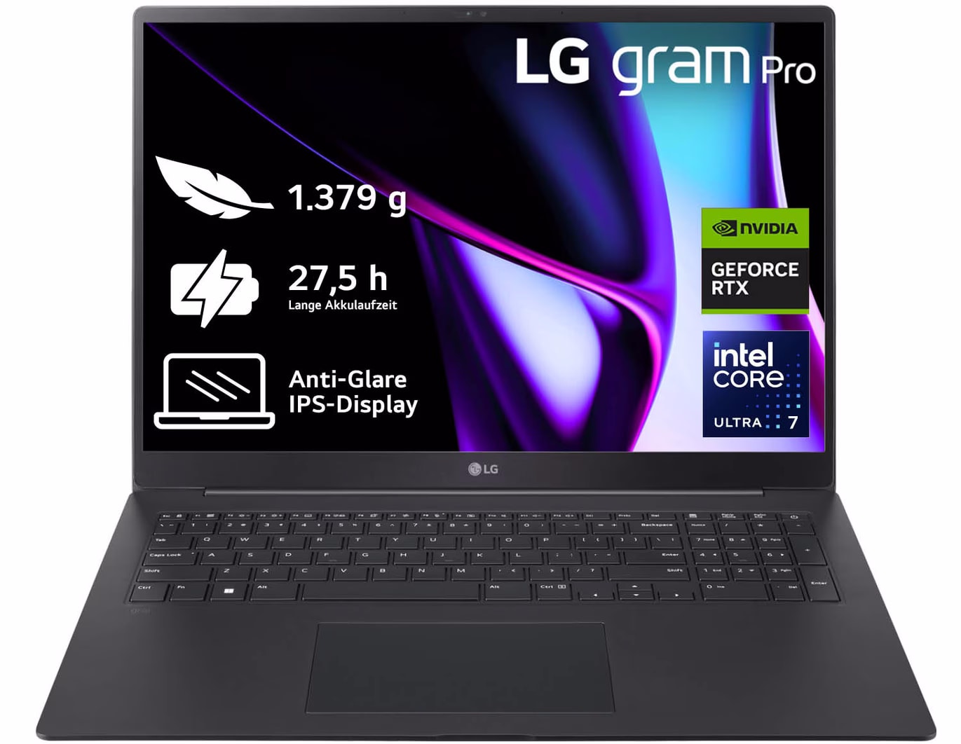 LG gram Pro 17 17Z90SP-E.AD7BG Core Ultra 7 155H 32GB/2TB 17" IPS RTX3050 W11