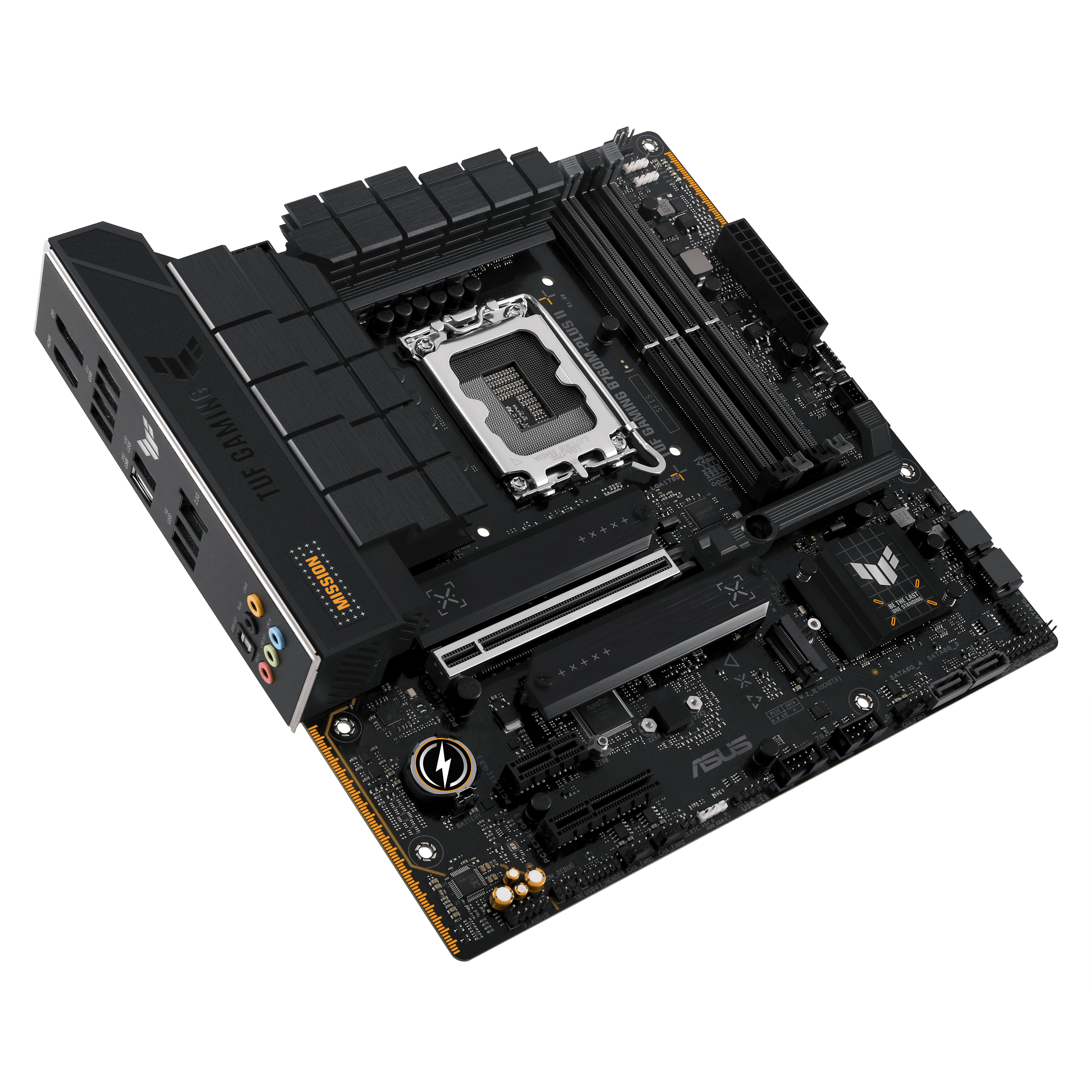 ASUS TUF GAMING B760M-PLUS II mATX Mainboard Sockel 1700 M.2/Thunderbolt 4