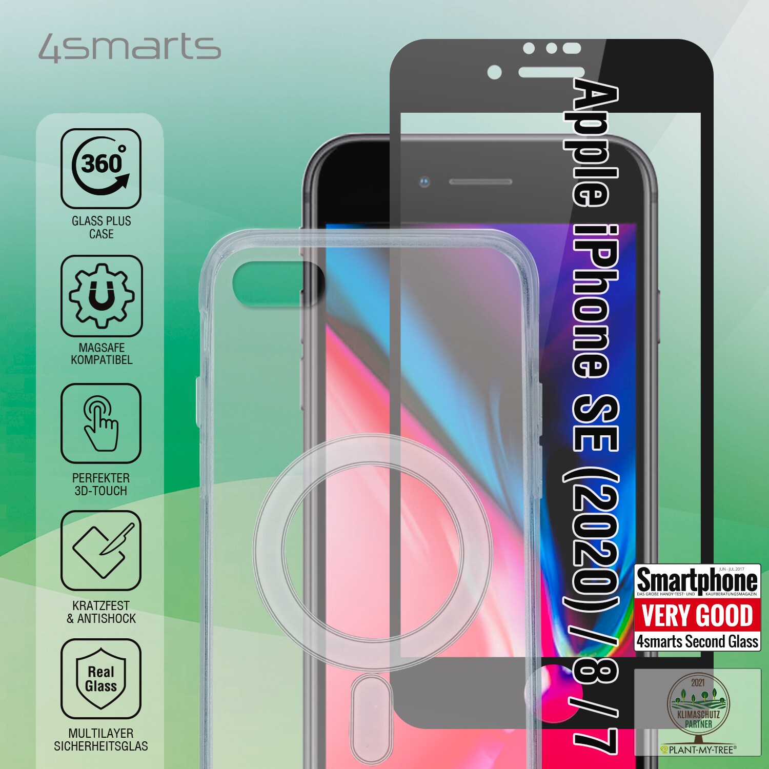 4Smarts 360° Protection X-Pro Full UltiMag f. iPhone SE 20/ 22