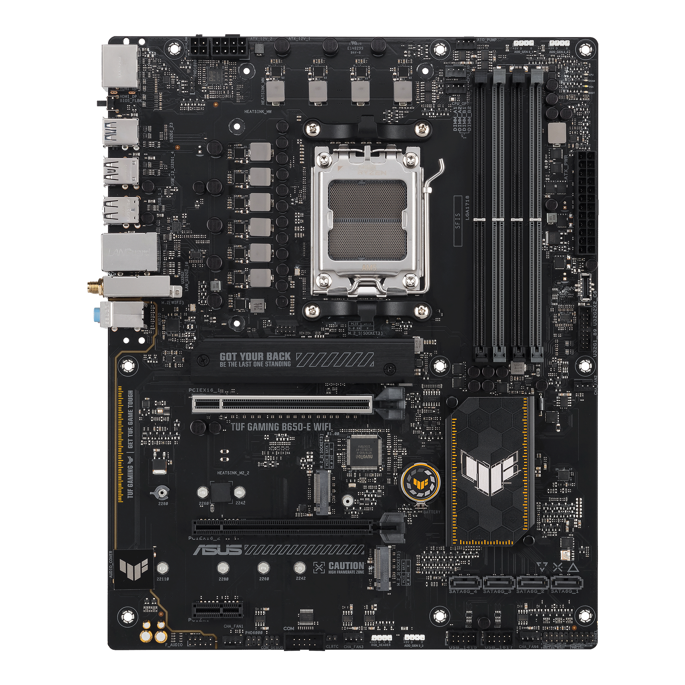 ASUS TUF GAMING B650-E WIFI ATX Mainboard Sockel AM5 M.2/HDMI/USB-C