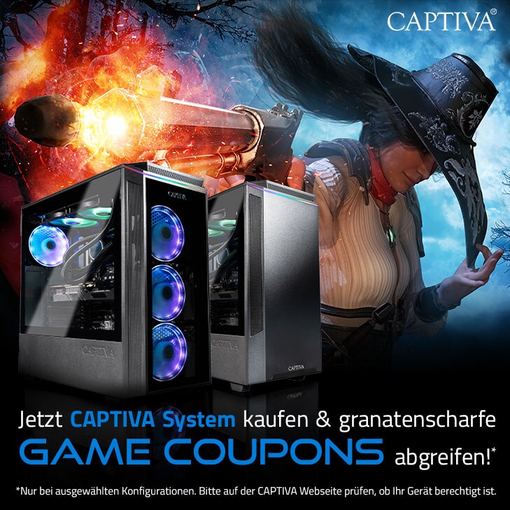 Captiva Highend Gaming R73-986 R5-7600X 16GB/1TB SSD RTX4070 W11