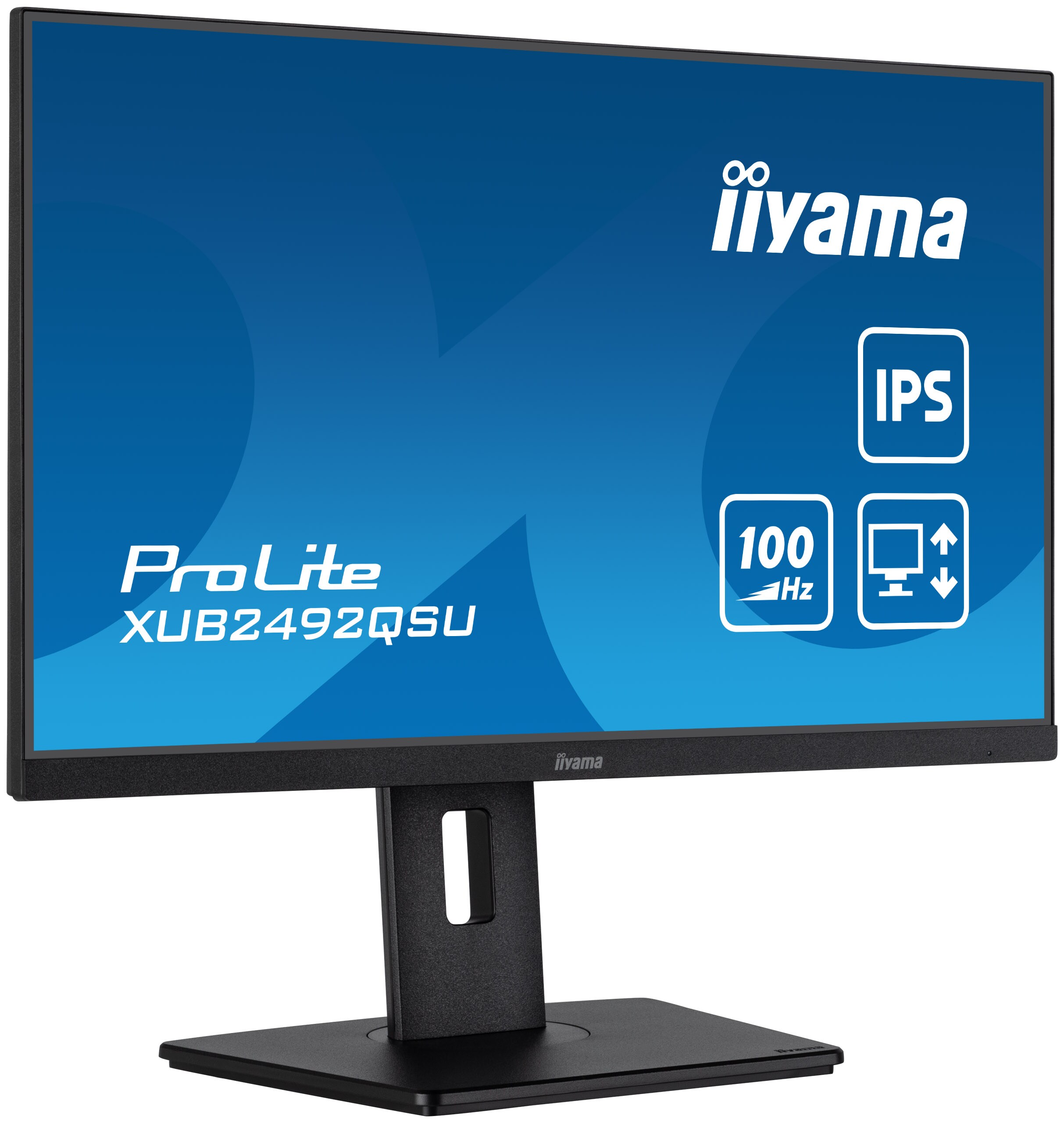 iiyama ProLite XUB2492QSU-B1 60,5cm (23,8") WQHD IPS Monitor HDMI/DP/USB-C