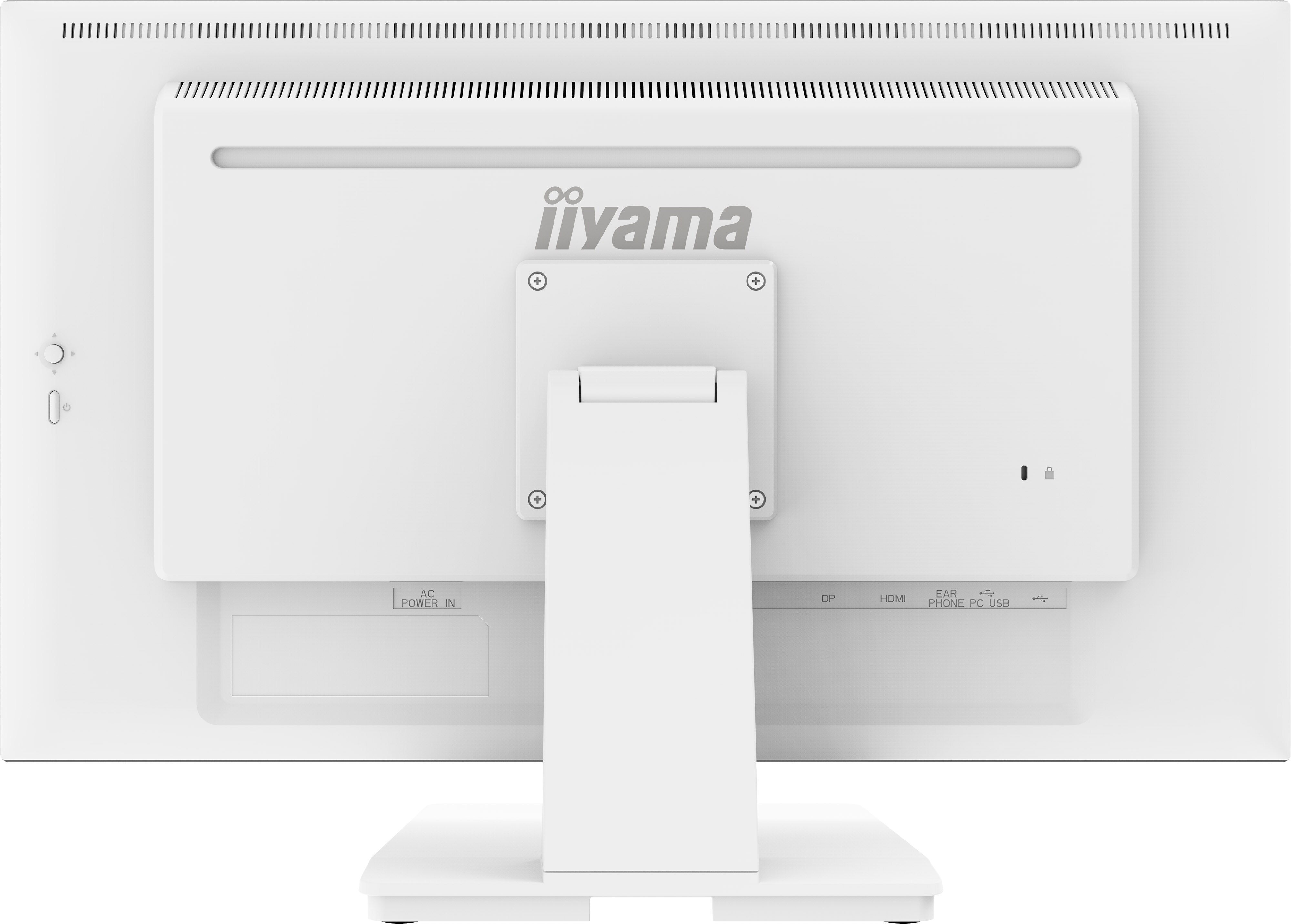 iiyama ProLite T2752MSC-W1 68,6cm (27") FHD IPS Multi-Touch Monitor weiß HDMI/DP