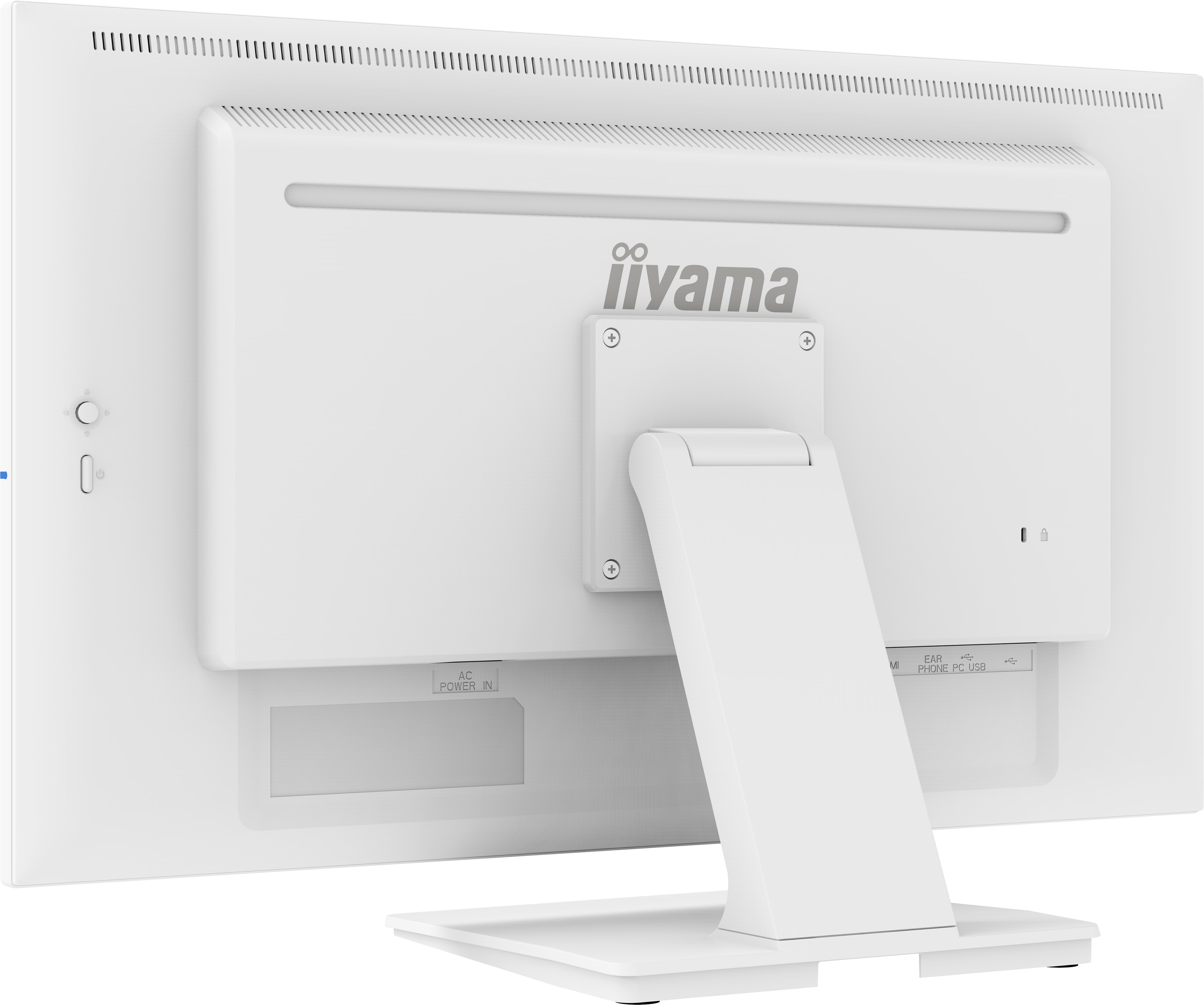 iiyama ProLite T2752MSC-W1 68,6cm (27") FHD IPS Multi-Touch Monitor weiß HDMI/DP