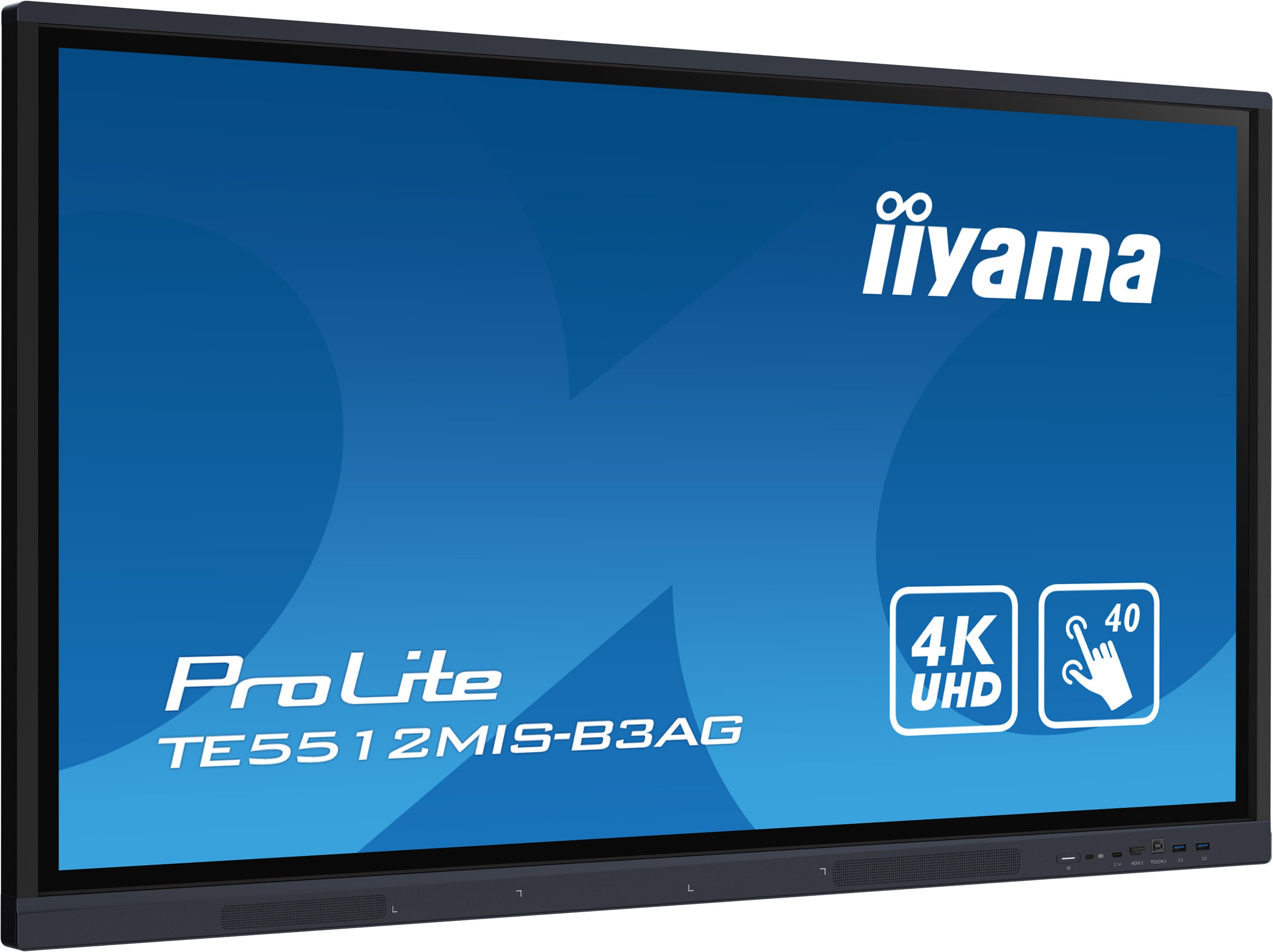 iiyama ProLite TE5512MIS-B3AG 138,8cm (55") 4K UHD Touch Monitor HDMI/VGA/USB-C