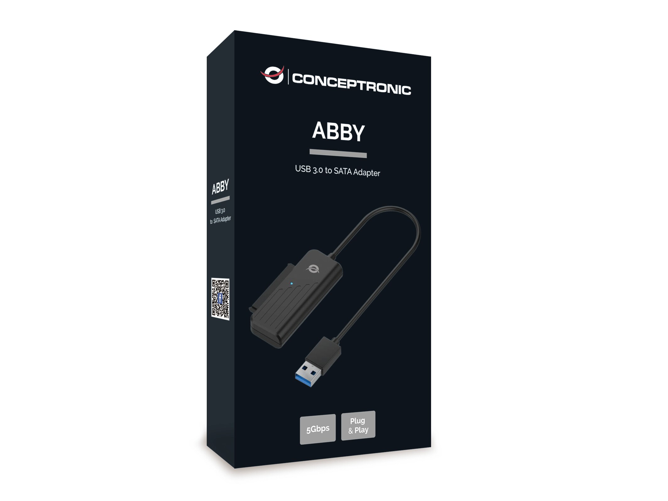 Conceptronic ABBY01B USB-3.0-zu-SATA-Adapter