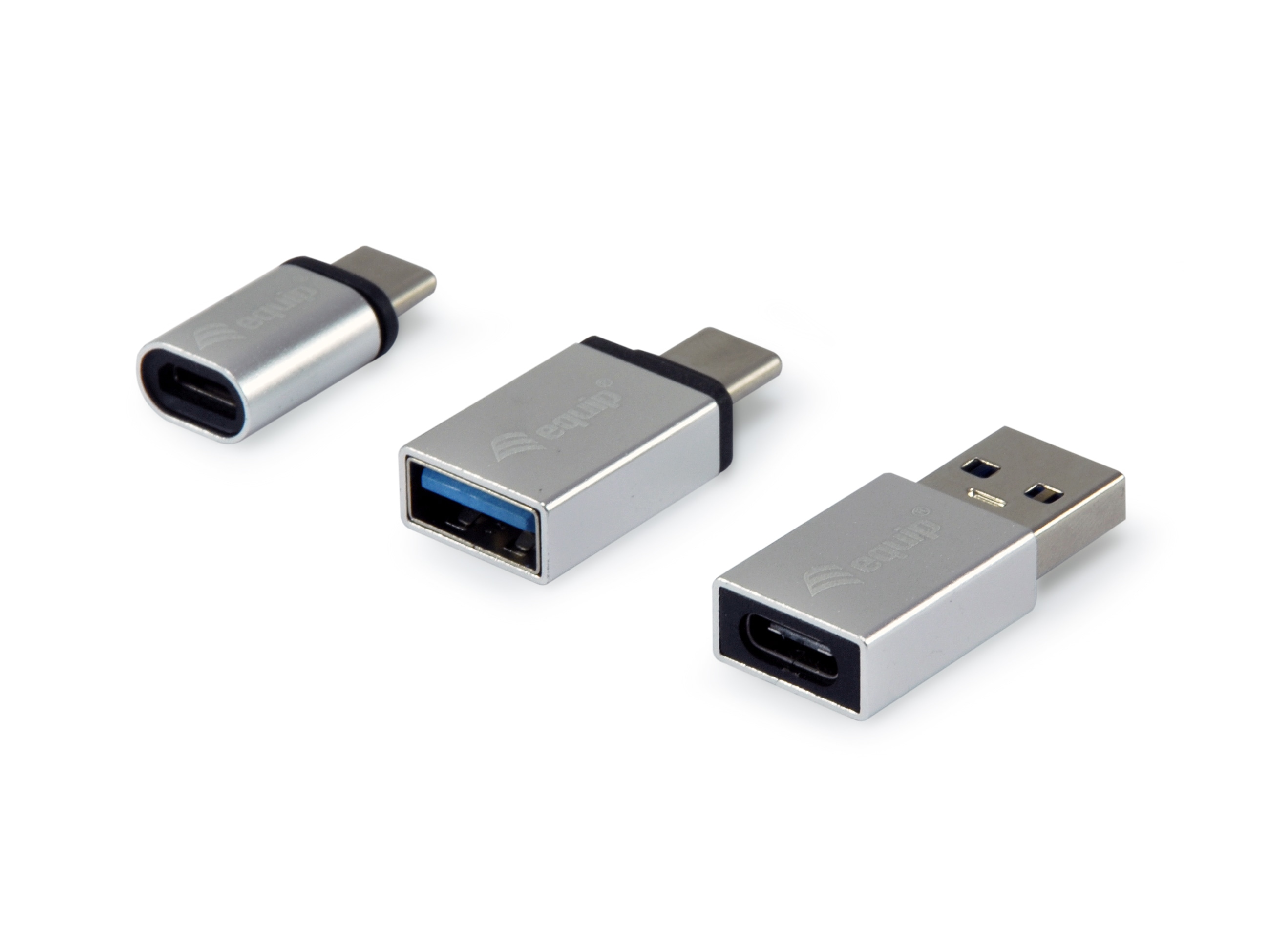 EQUIP 133475 OTG-Adapter für USB-C 3er Pack