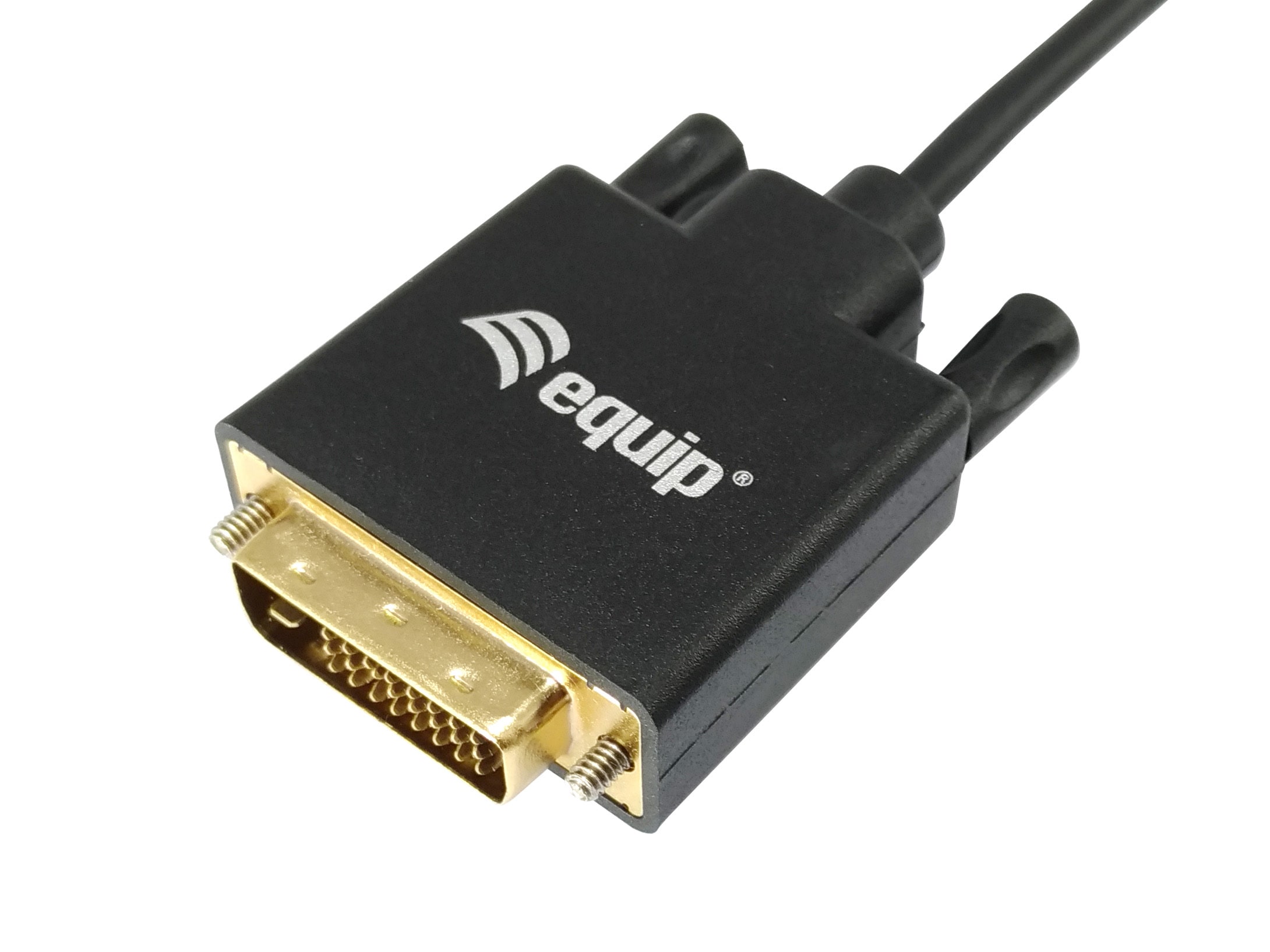 EQUIP 133468 USB Typ C auf DVI-D-Dual-Link Kabel Stecker auf Stecker, 1.8m