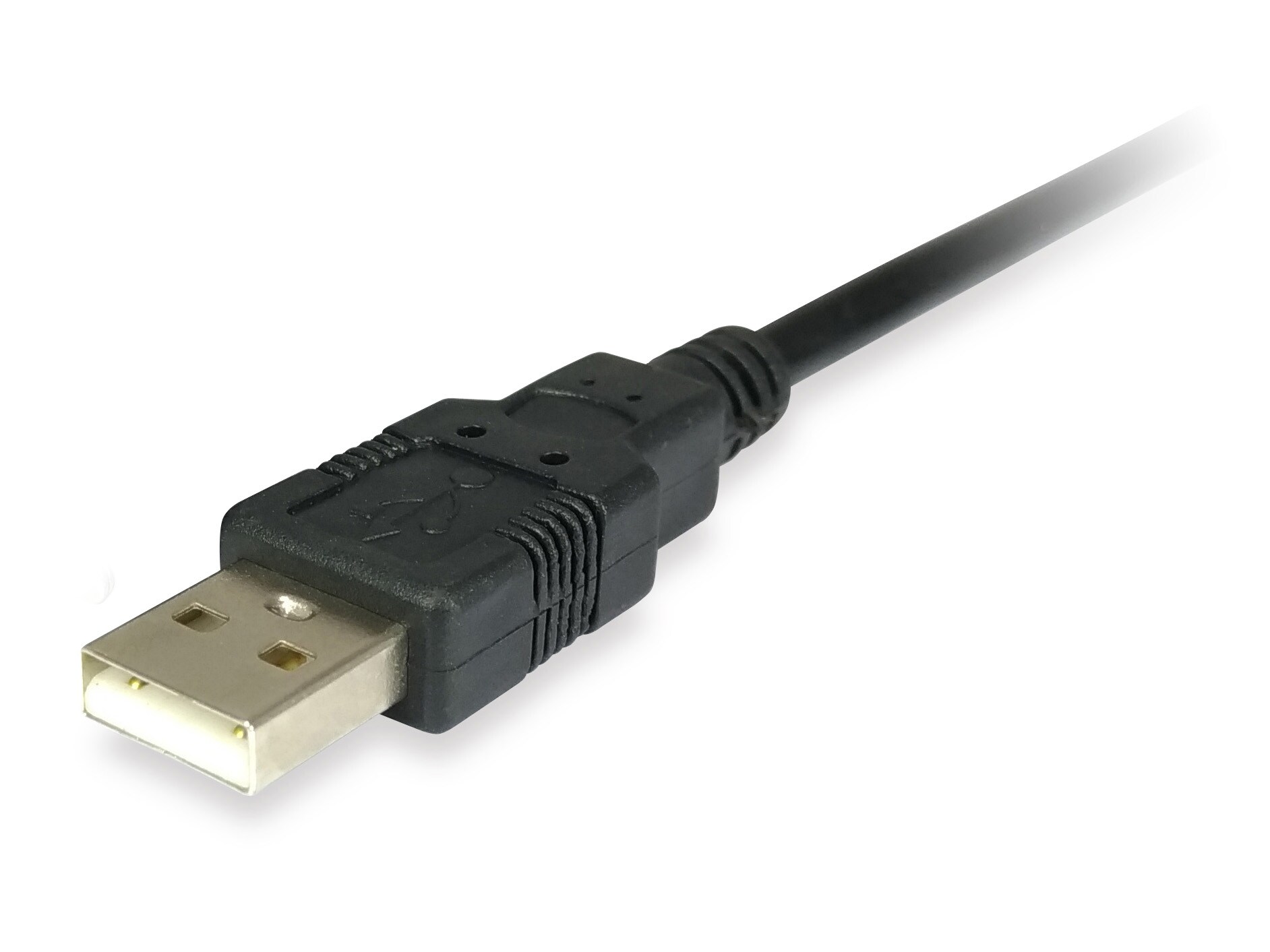 EQUIP 133383 USB-A auf Parallel adapter kable, schwarz