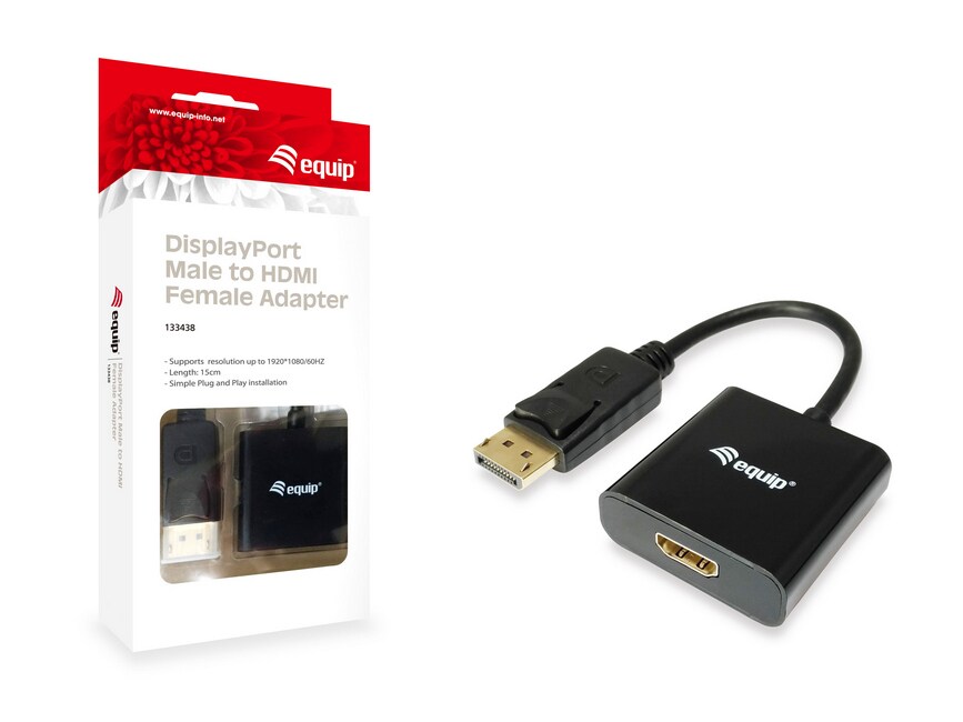 EQUIP 133438 DisplayPort auf HDMI Adapter